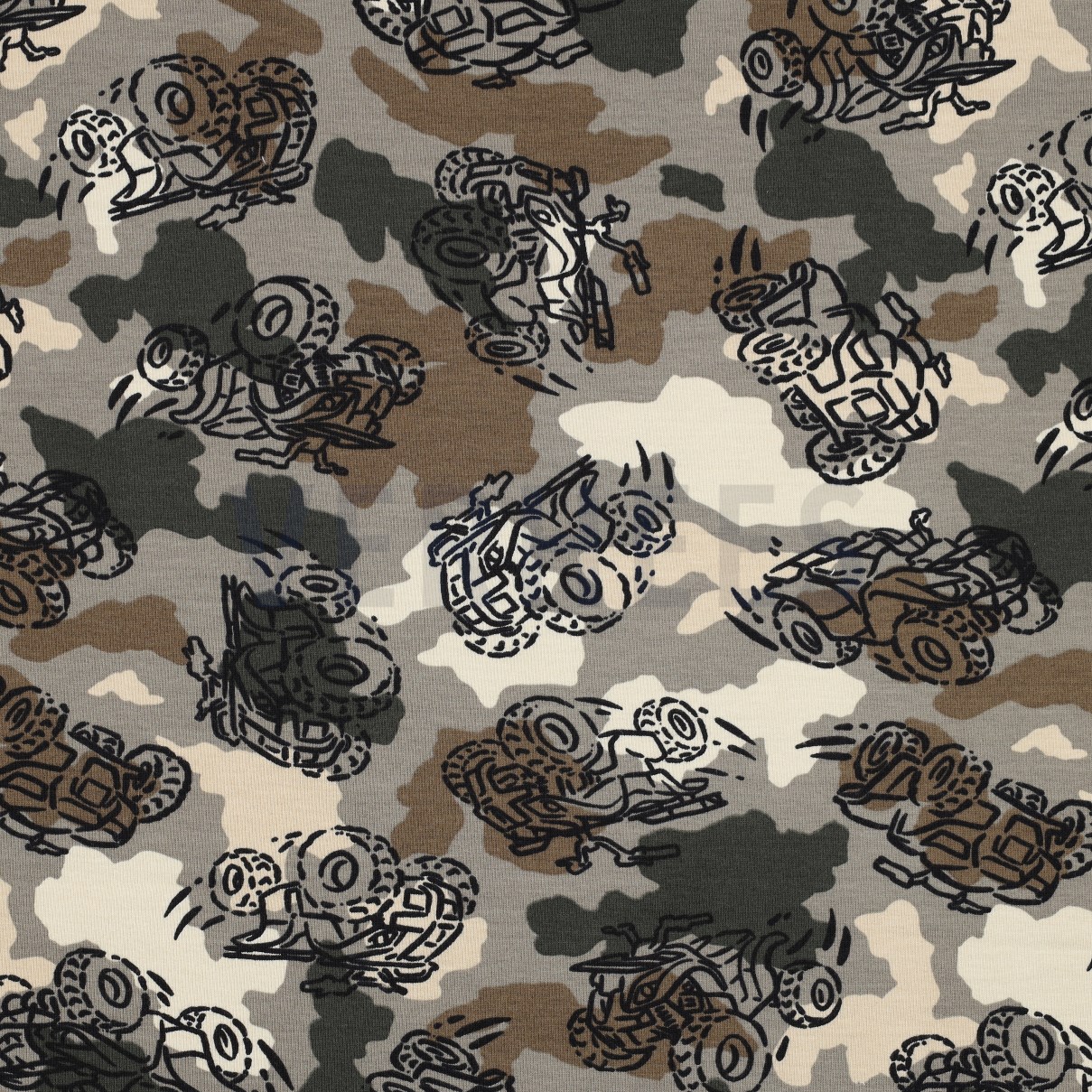 FRENCH TERRY CAMO TRUCKS TAUPE (high resolution)