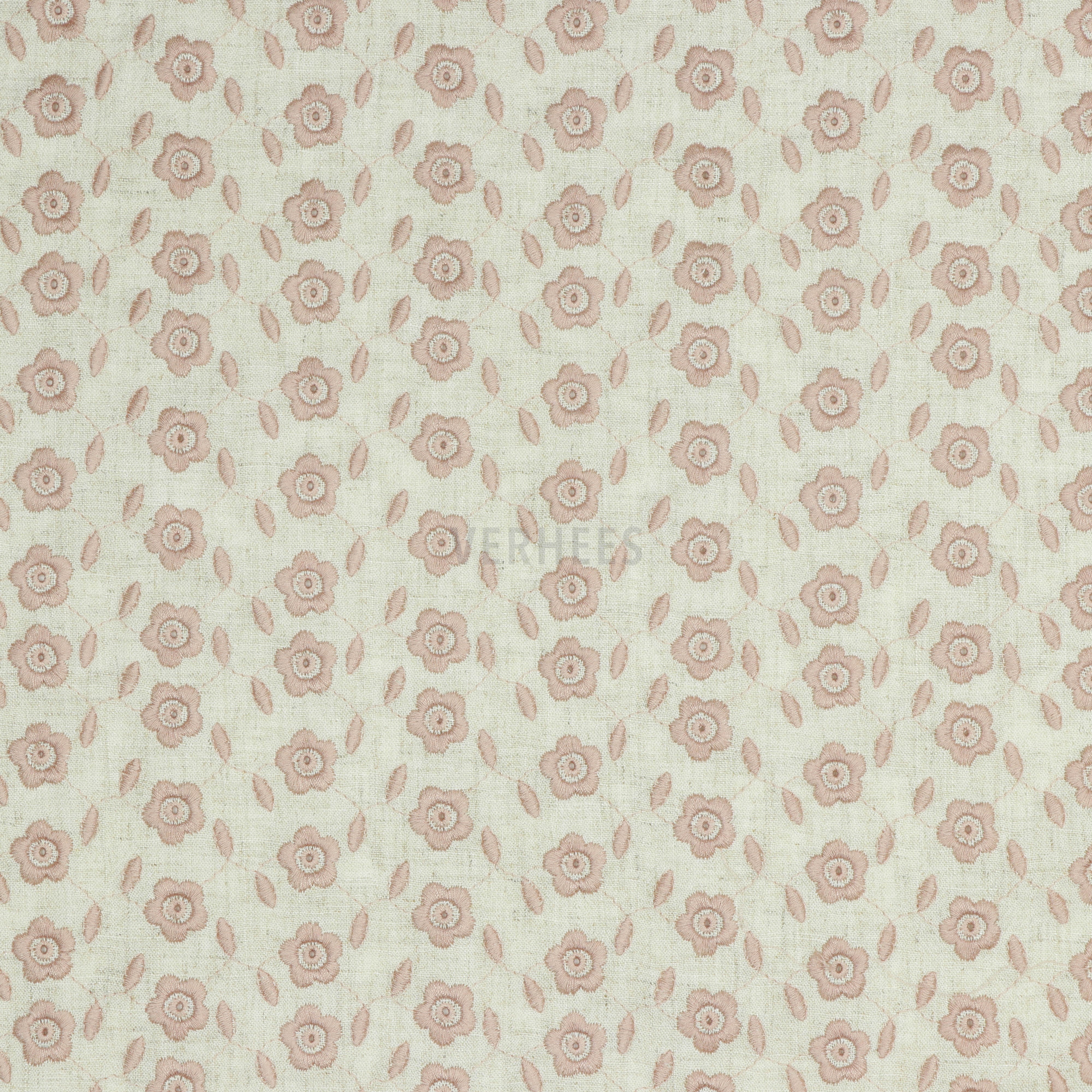 LINEN VISCOSE EMBROIDERY ROSE (high resolution)