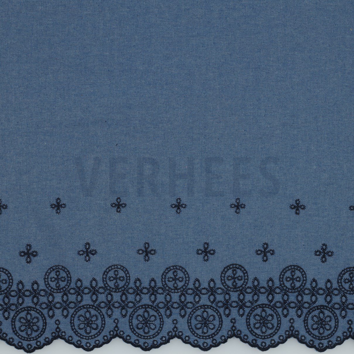 JEANS BORDER EMBROIDERY JEANS (high resolution)