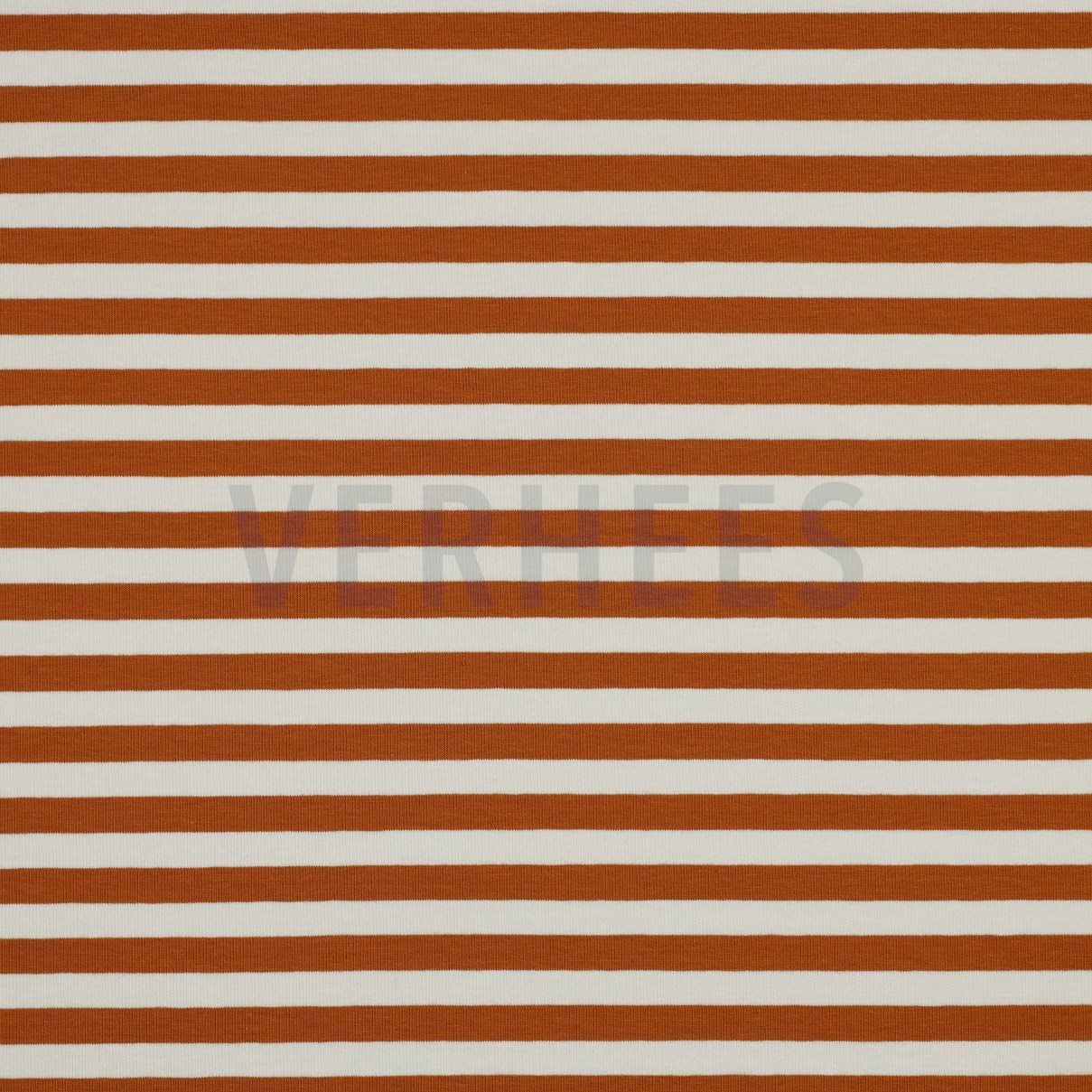 FRENCH TERRY YARN DYED STRIPES LIGHT BROWN / OFF WHITE (high resolution)