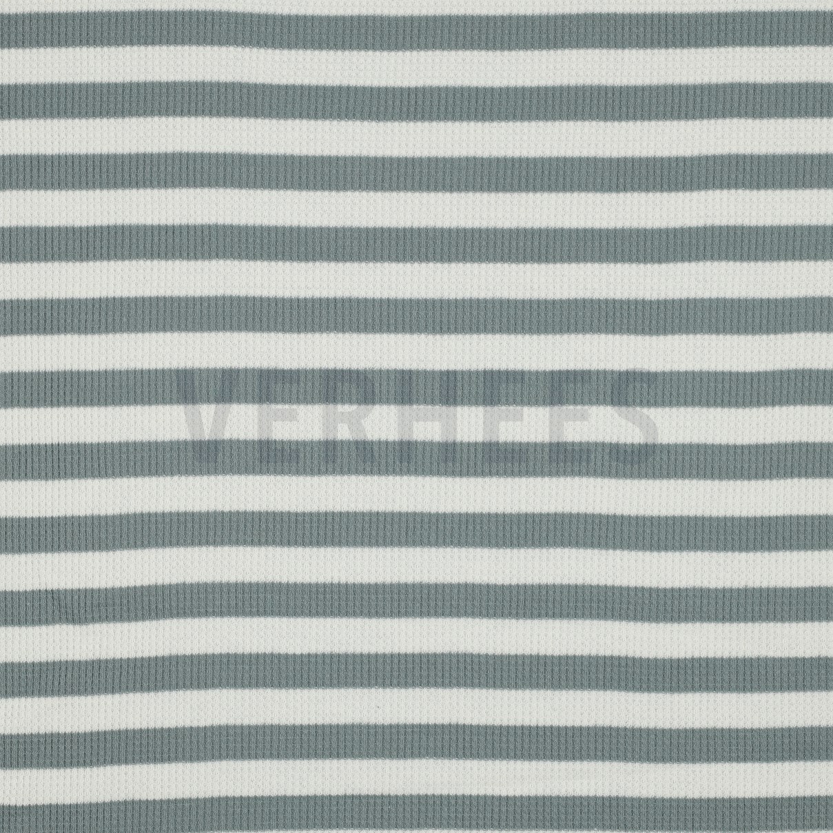 WAFFLE YARN DYED STRIPES MINT / OFF WHITE (high resolution)