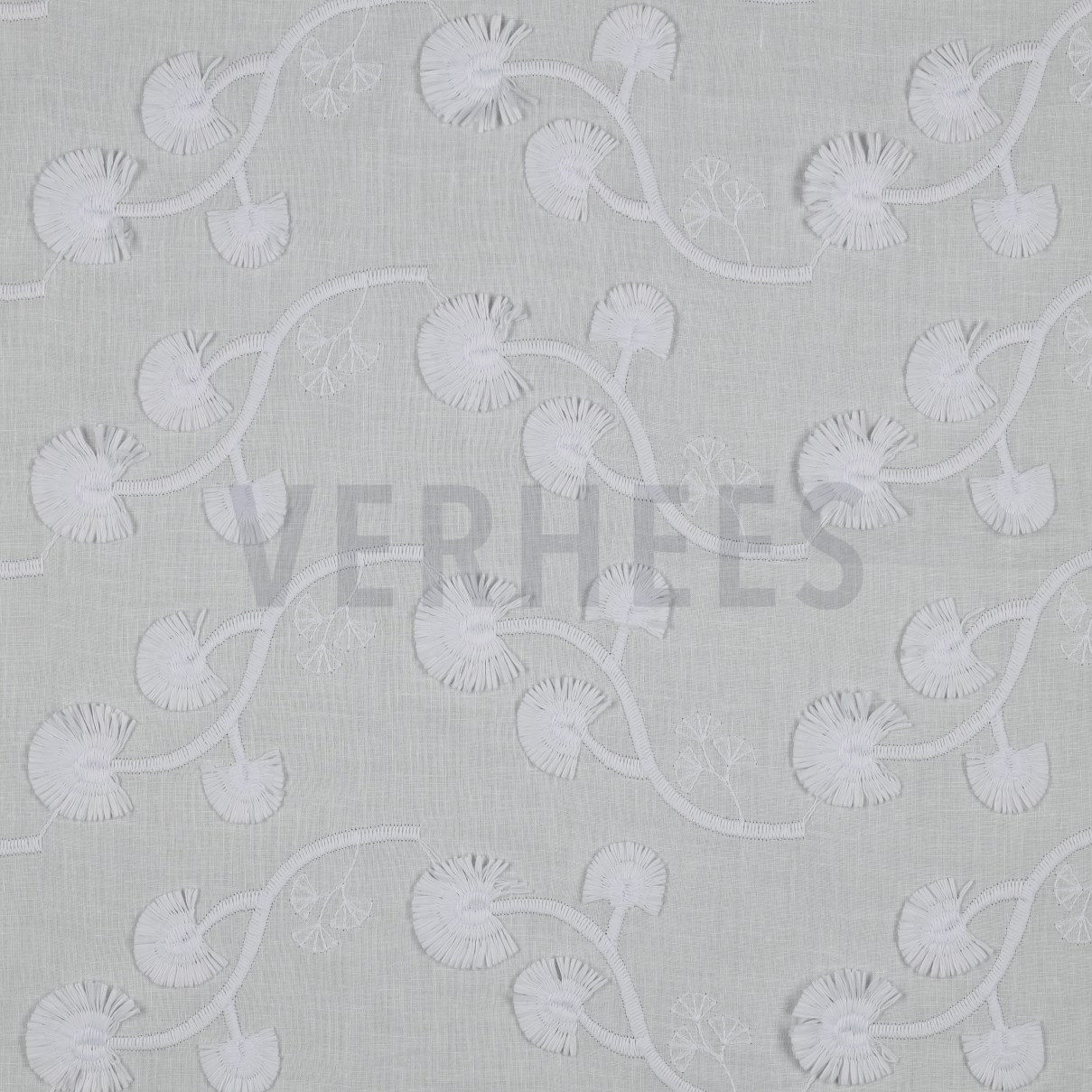 COTTON VOILE EMBROIDERY FLOWERS WHITE (high resolution)