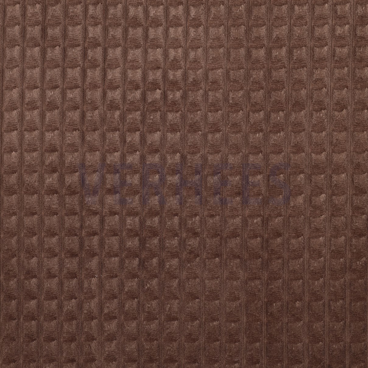 VELOURS DECO SQUARE BROWN (high resolution)