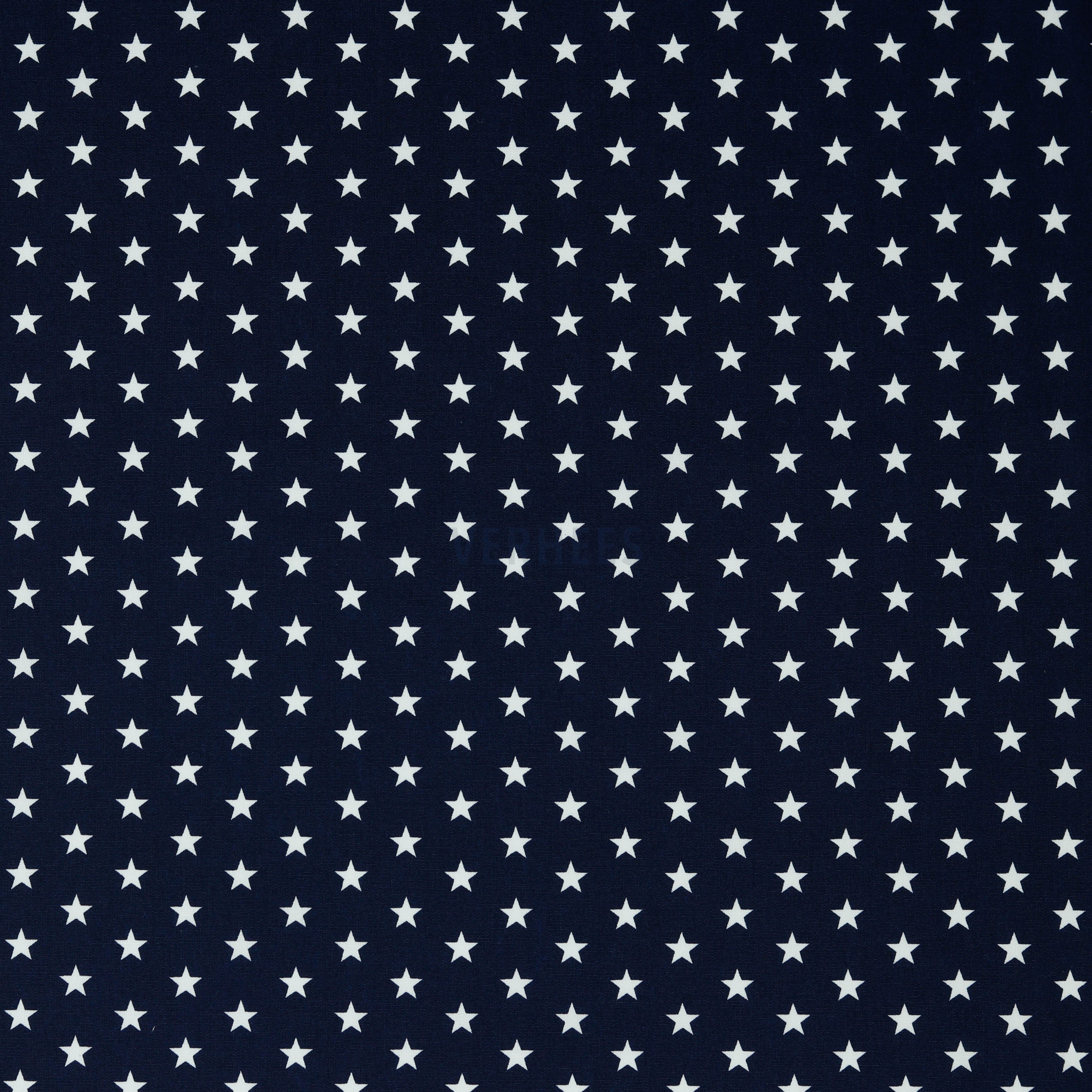 POPLIN PETIT STARS NAVY (high resolution)