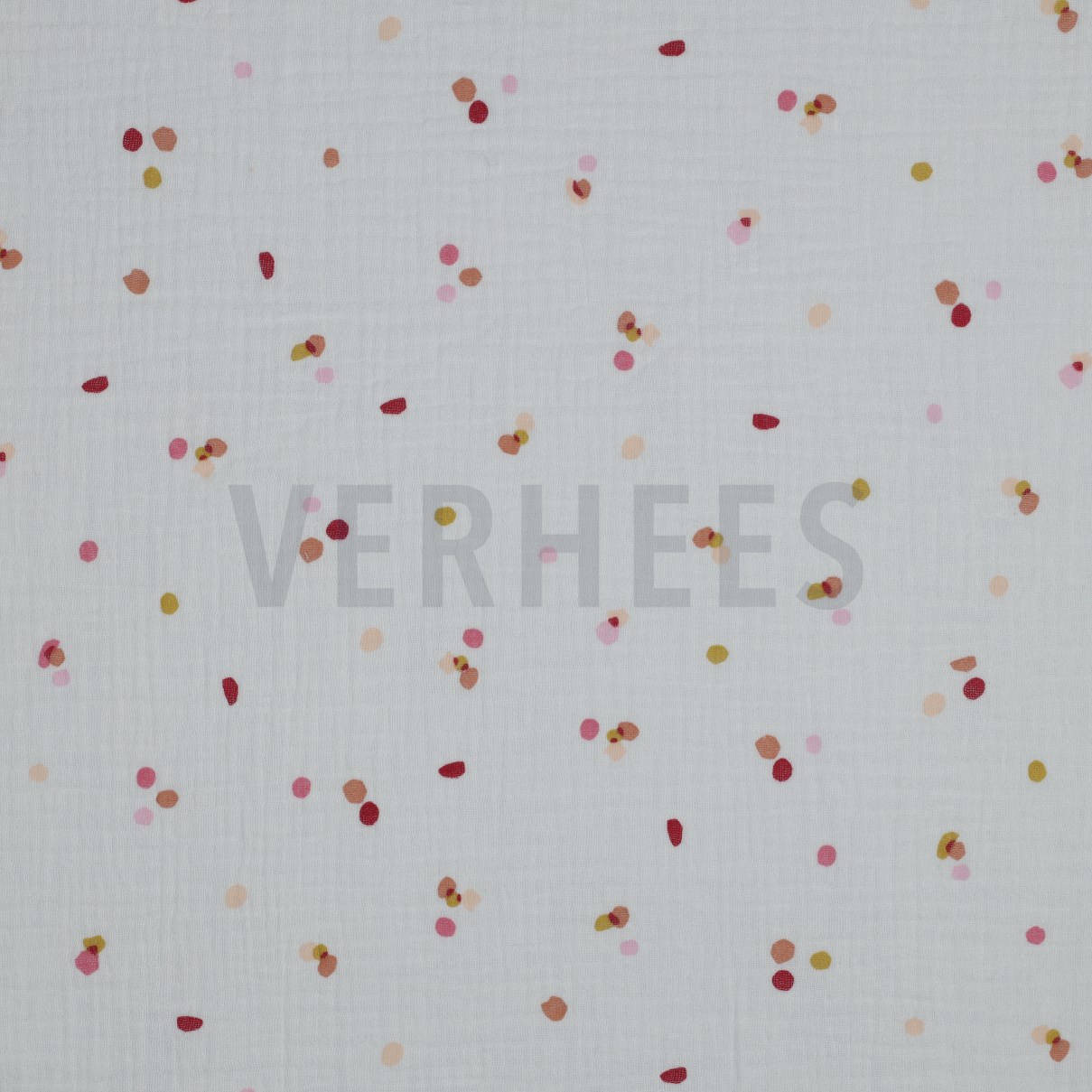 DOUBLE GAUZE DOTS WHITE (high resolution)