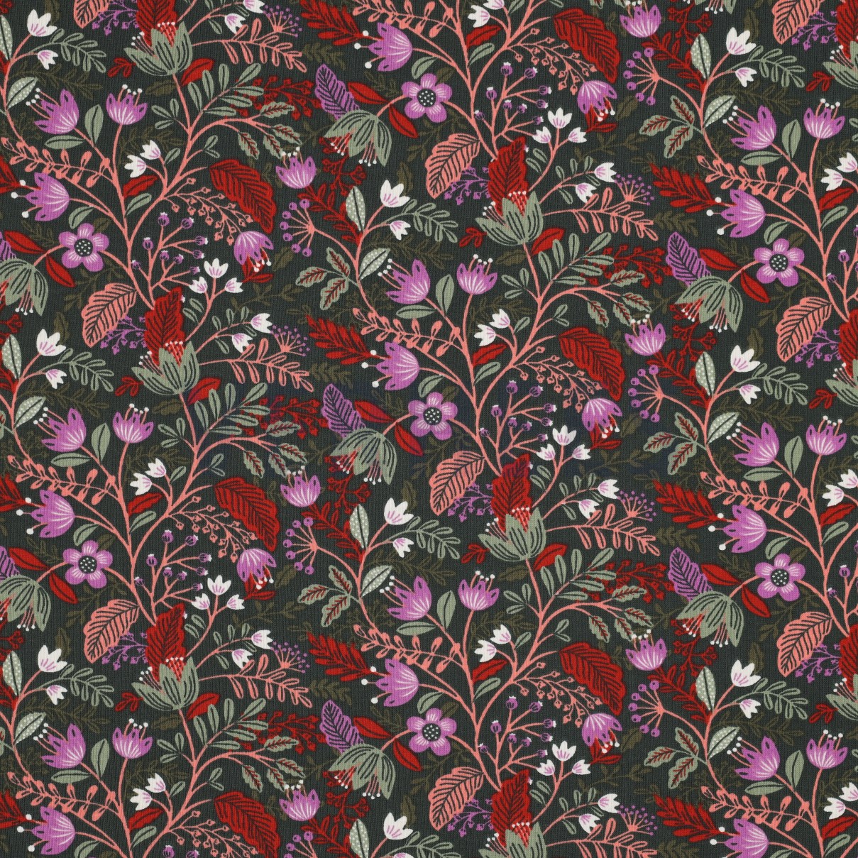JERSEY FLOWERS ARMY GREEN (high resolution)