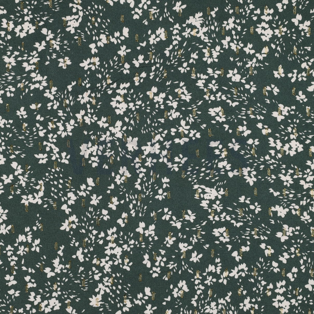 VISCOSE LUREX FLOWERS DARK MINT (high resolution)