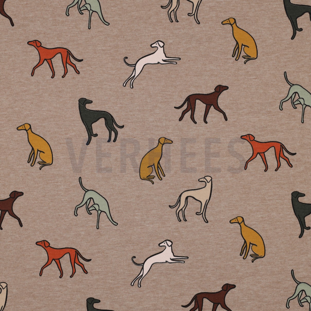 JERSEY MELANGE DOGS TAUPE (high resolution)