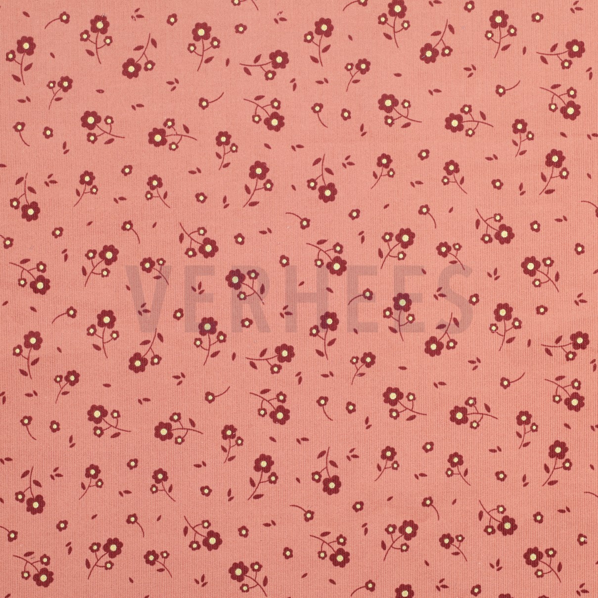 BABYCORD GLITTER SMALL FLOWERS BLUSH (high resolution)