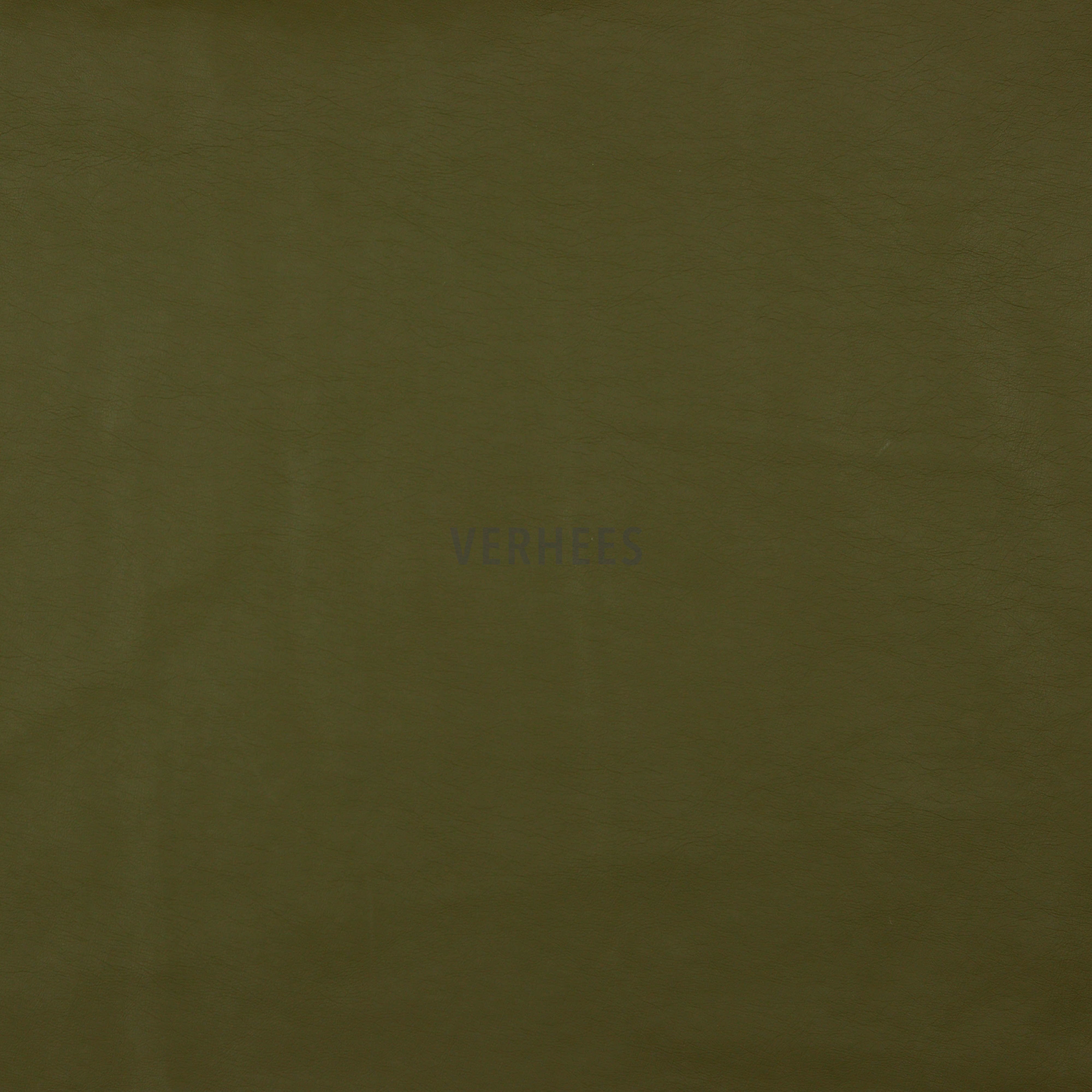 FAUX LEATHER DARK OLIVE (high resolution)