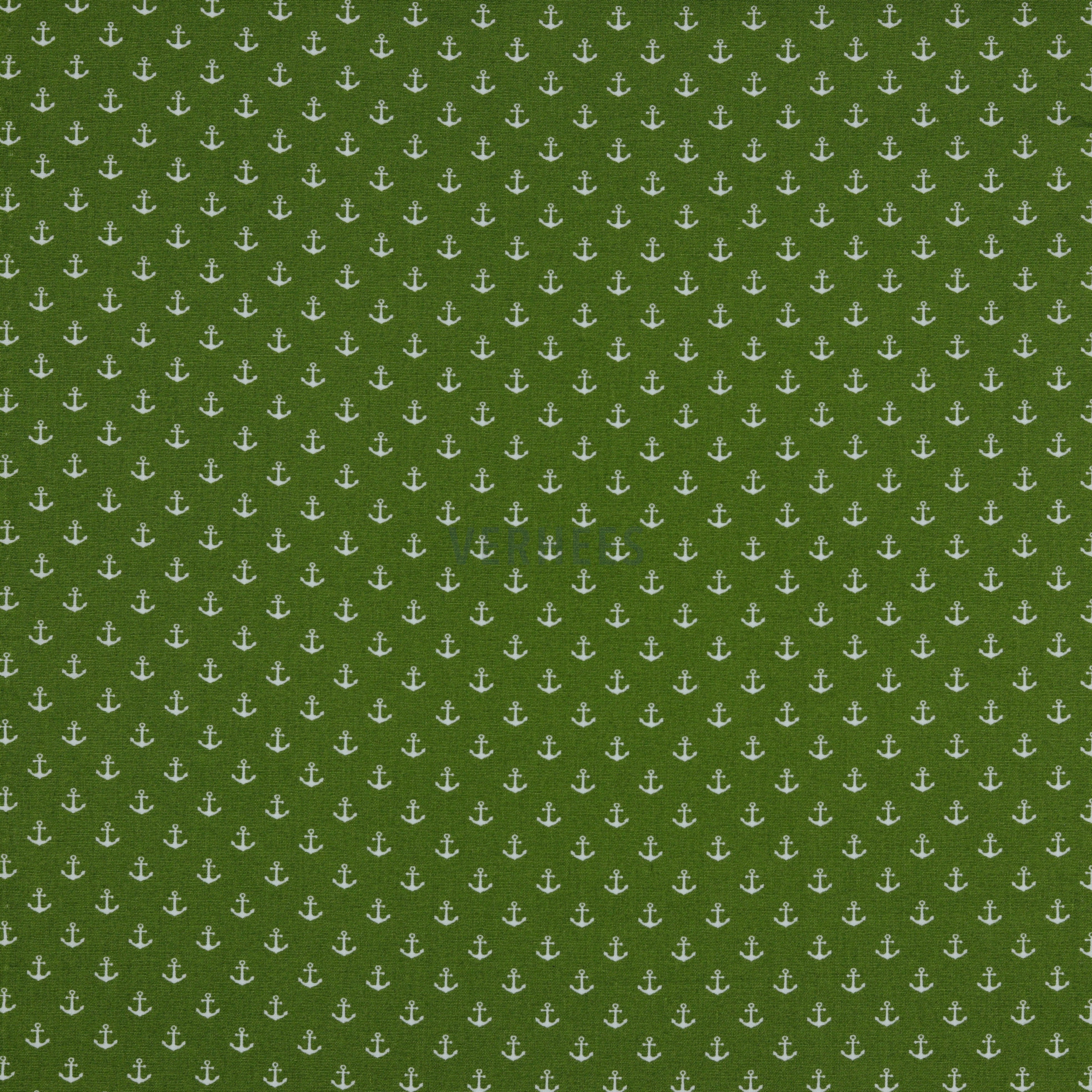POPLIN PETIT ANCHOR GREEN (high resolution)