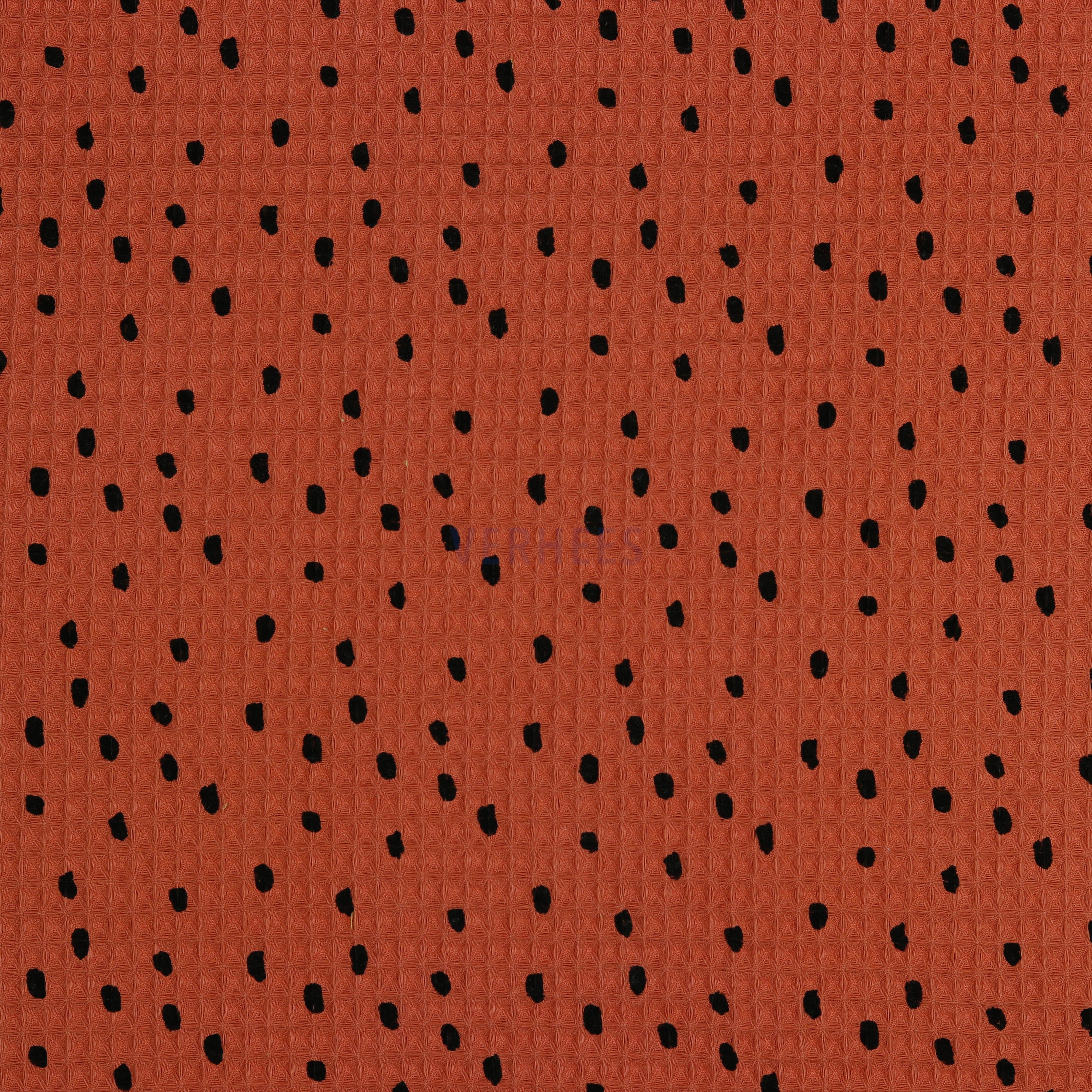 WAFFLE DOTS BRIQUE (high resolution)