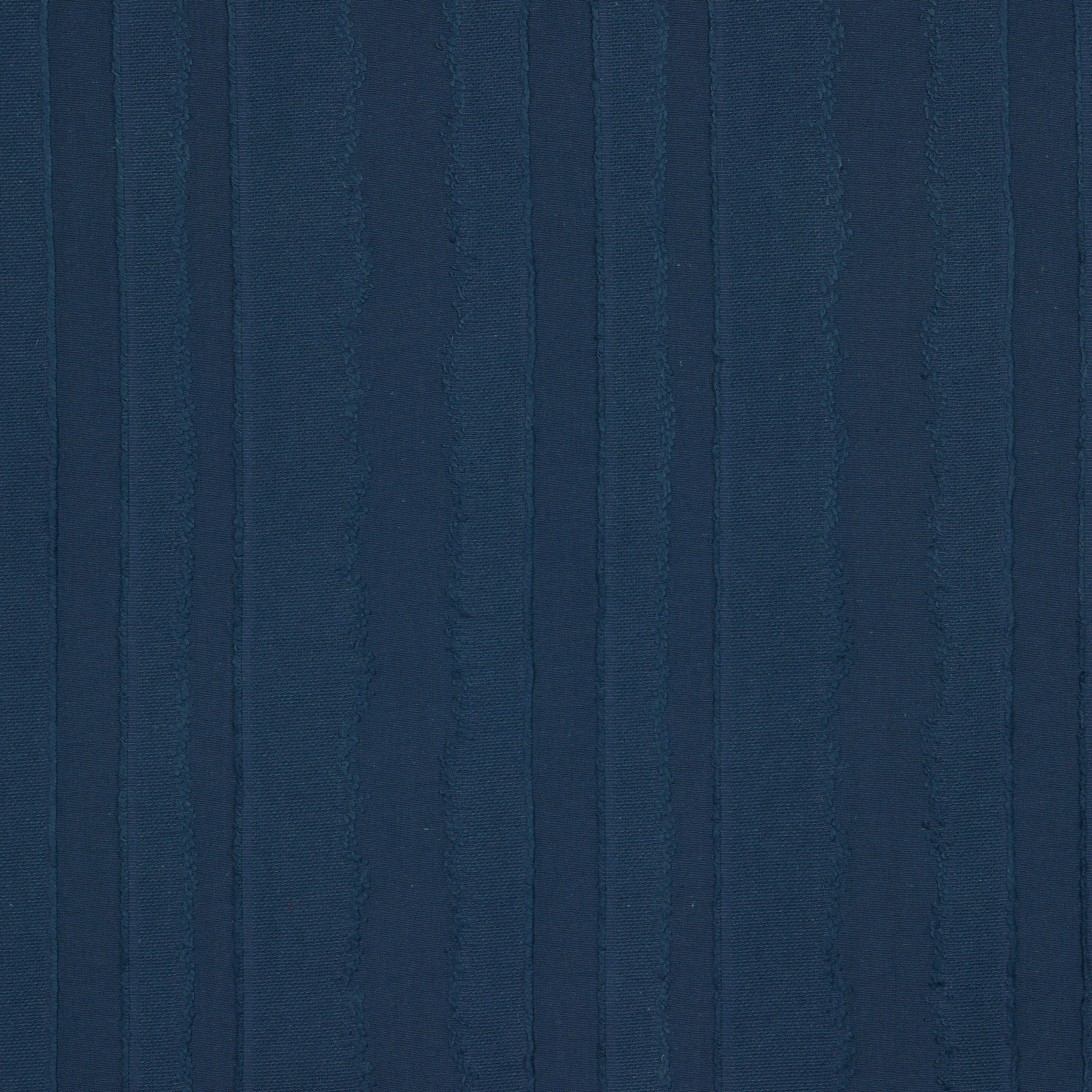 COTTON JACQUARD STRIPES INDIGO BLUE (high resolution)