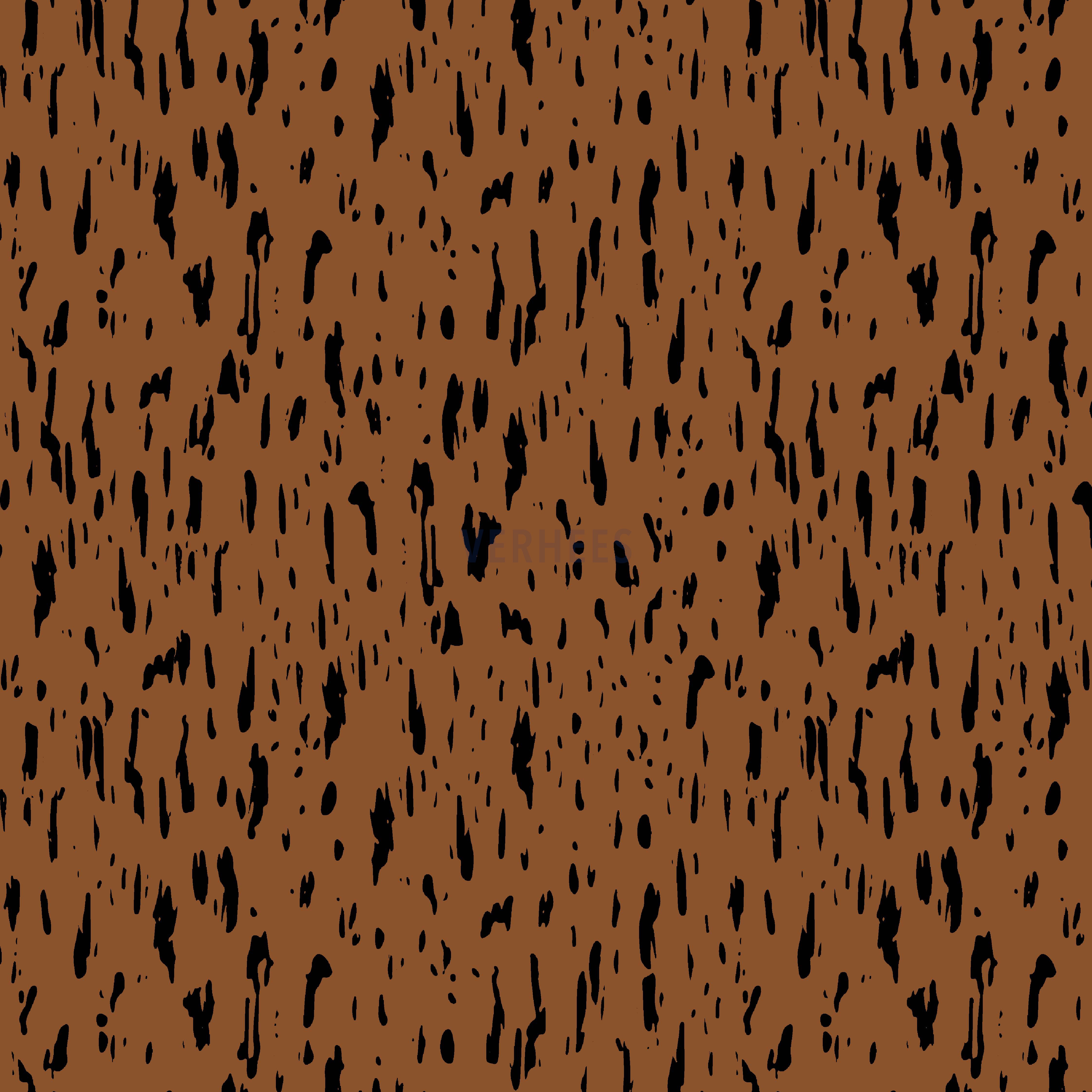 JERSEY DOTS AND SHAPES COGNAC (high resolution)