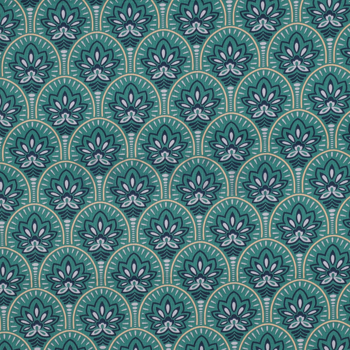 COATED COTTON ABSTRACT TEAL (high resolution)