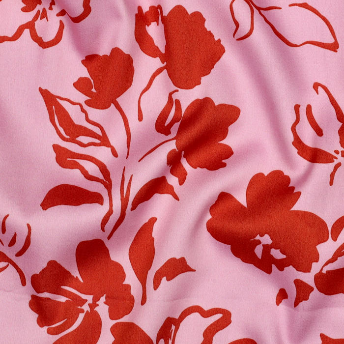 BAUMWOLL SATIN DRUCKE
