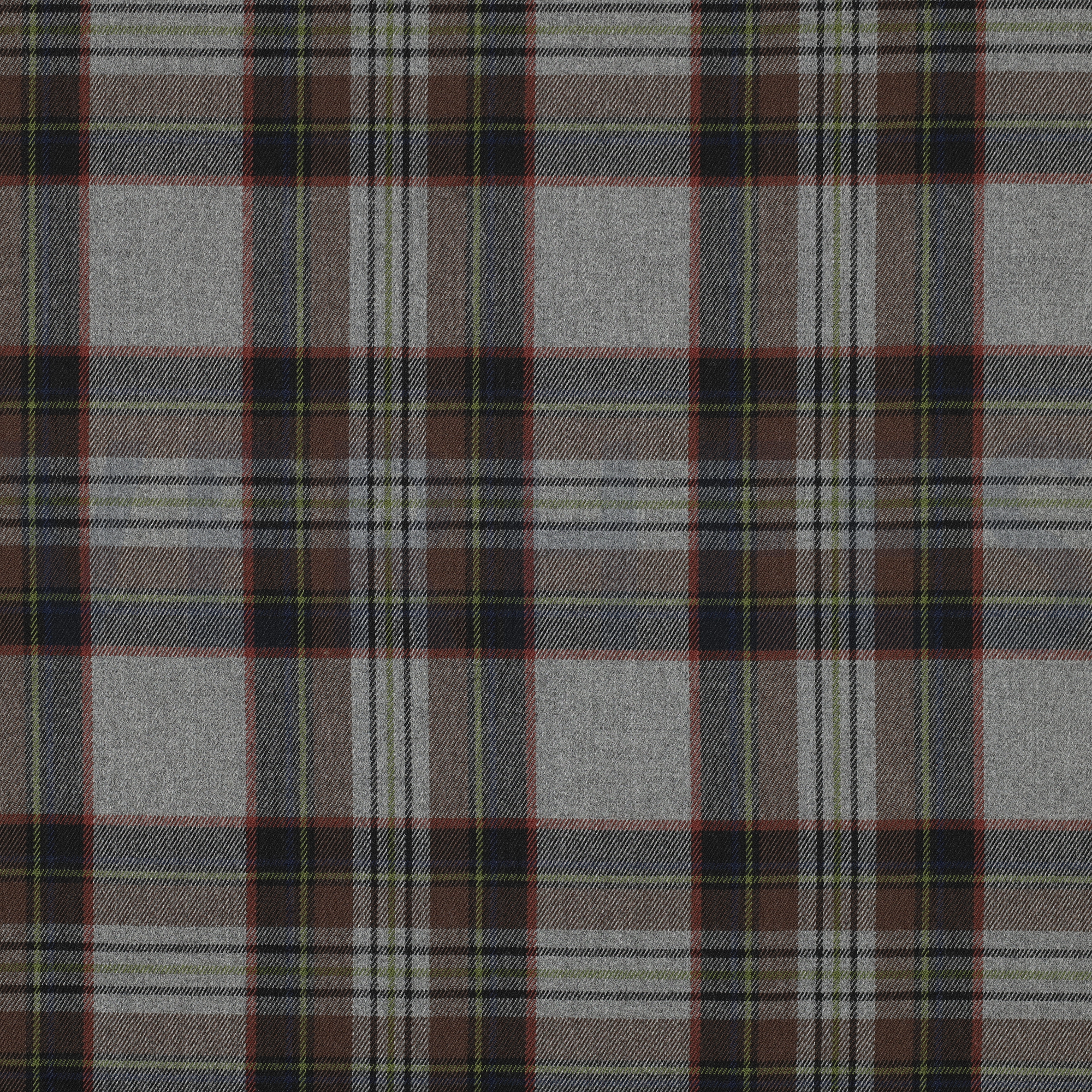 TARTAN CHECK GREY/BROWN/LIME (high resolution)