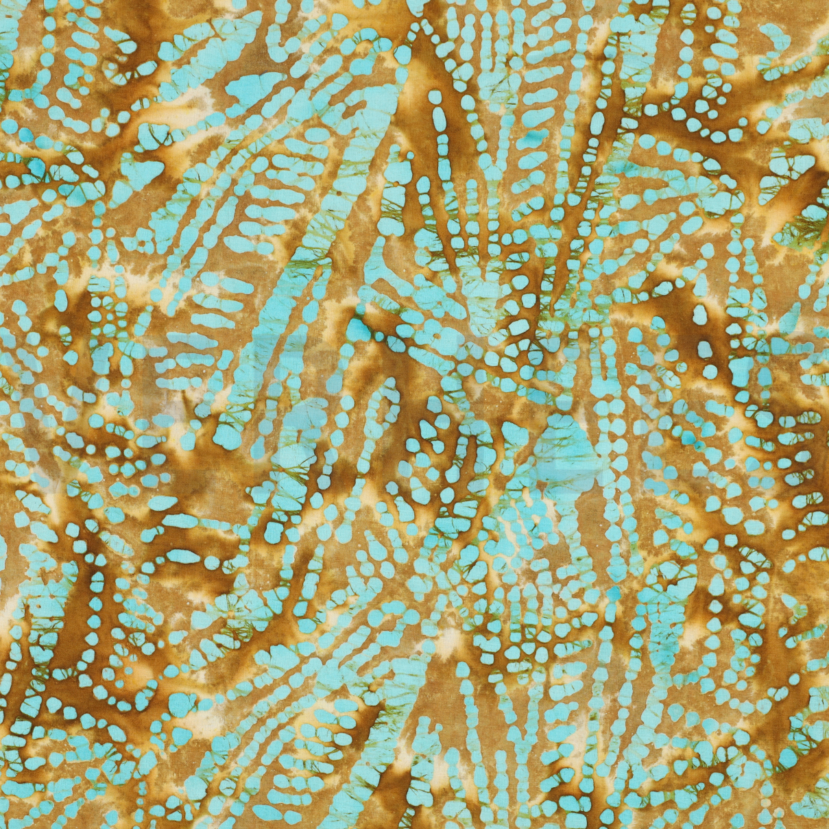 UNIQUE CRAFTED BATIK COTTON GOLD (high resolution)