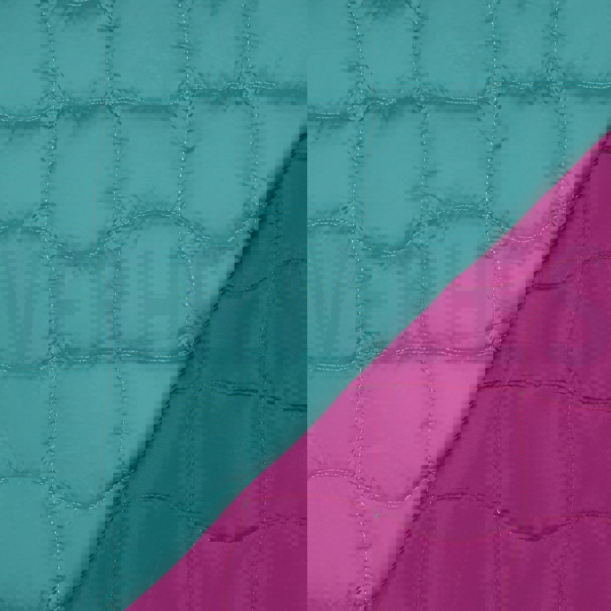 STEPPED GRAPHIC SQUARE CYAN / CERISE (high resolution)