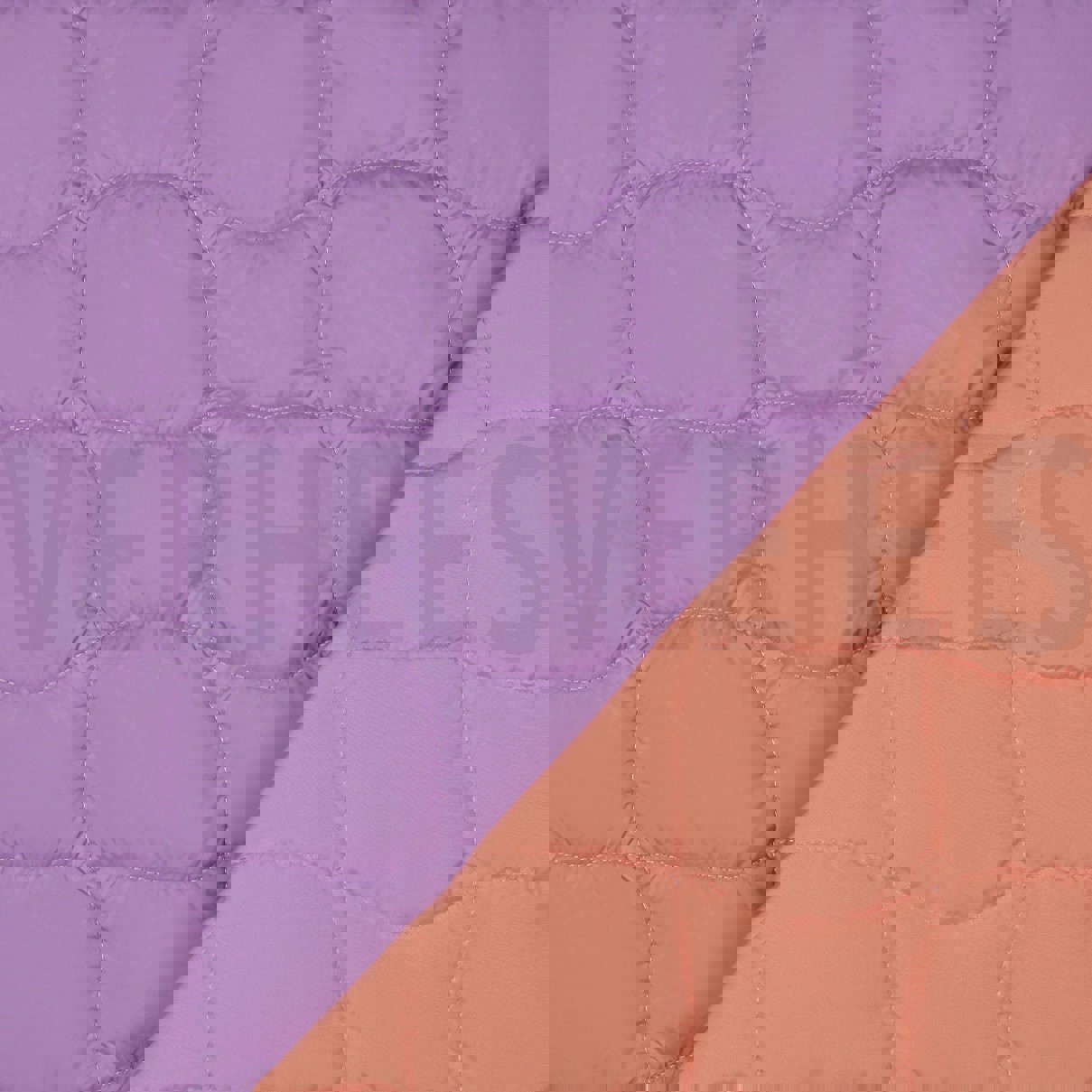 STEPPED GRAPHIC SQUARE LILAC / APPRICOT (high resolution)