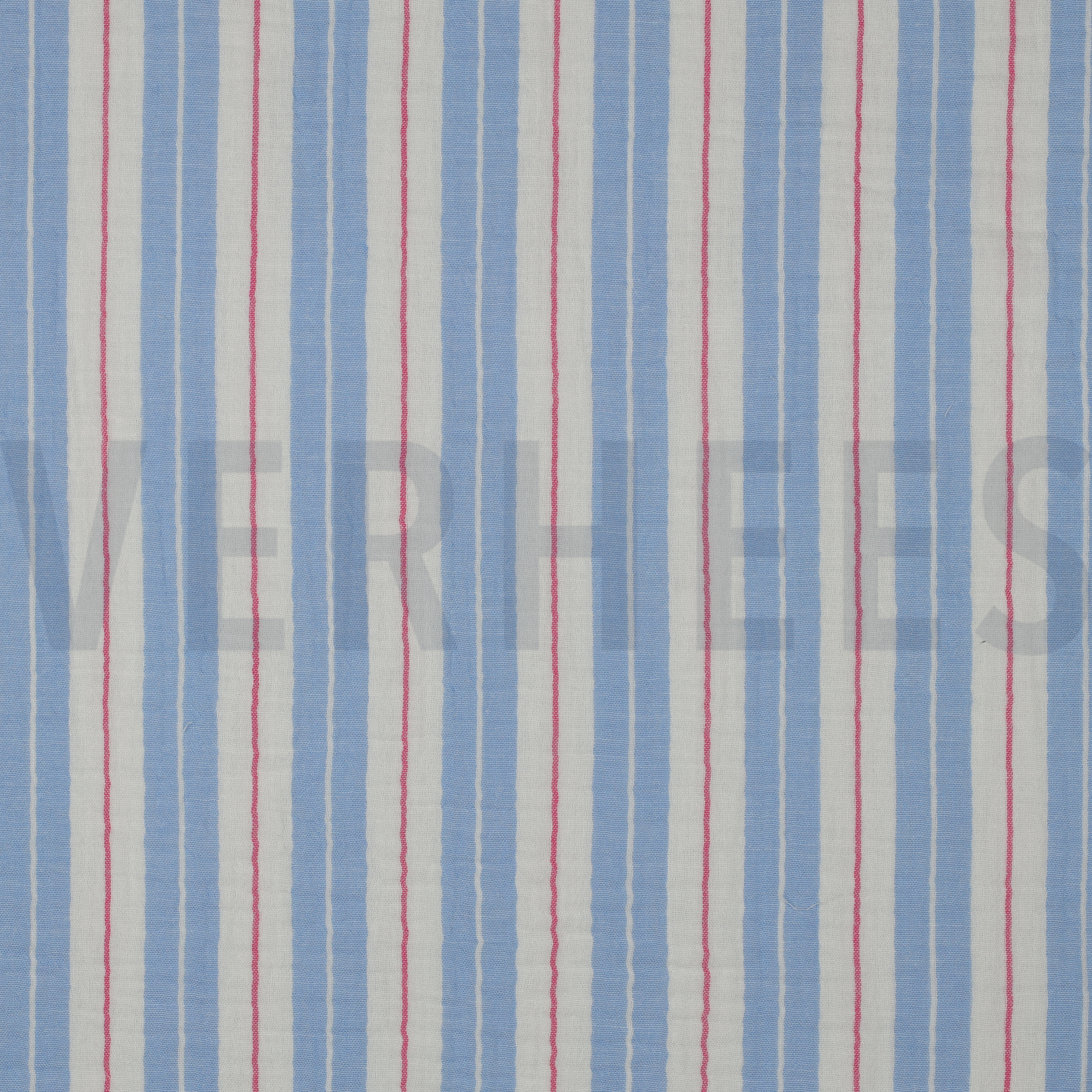 DOUBLE GAUZE YARN DYED STRIPES BLUE (high resolution)