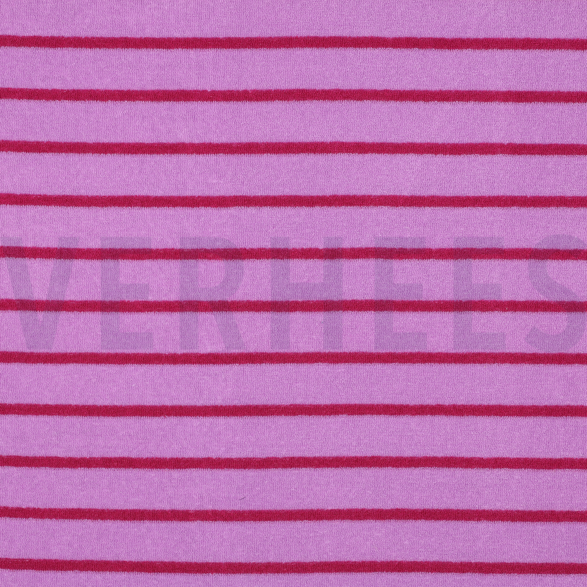 COTTON TOWELLING YARN DYED STRIPES PINK / FUCHSIA (high resolution)