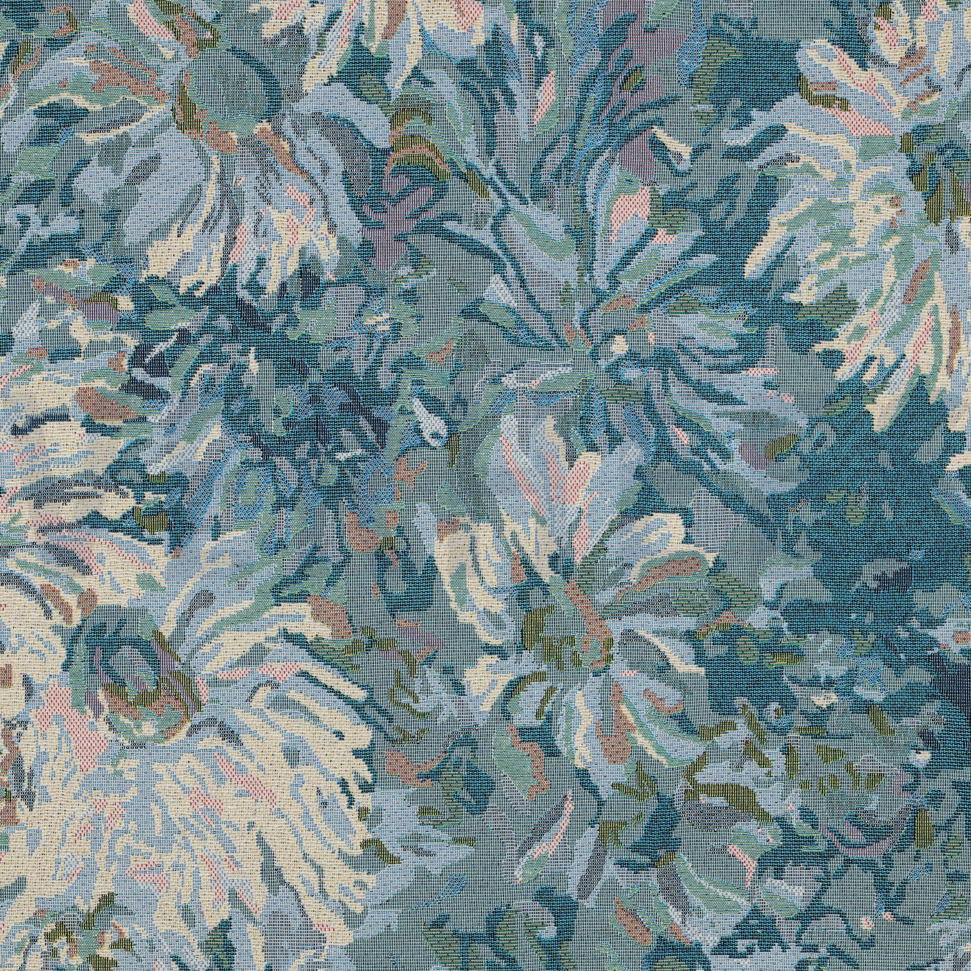 GOBELIN FLOWERS BLUE (high resolution)