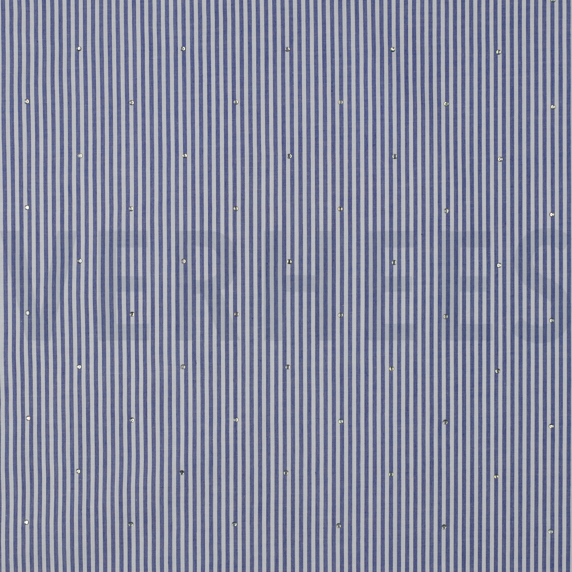 COTTON YARN DYED STRIPES WITH STUDS BLUE (high resolution)
