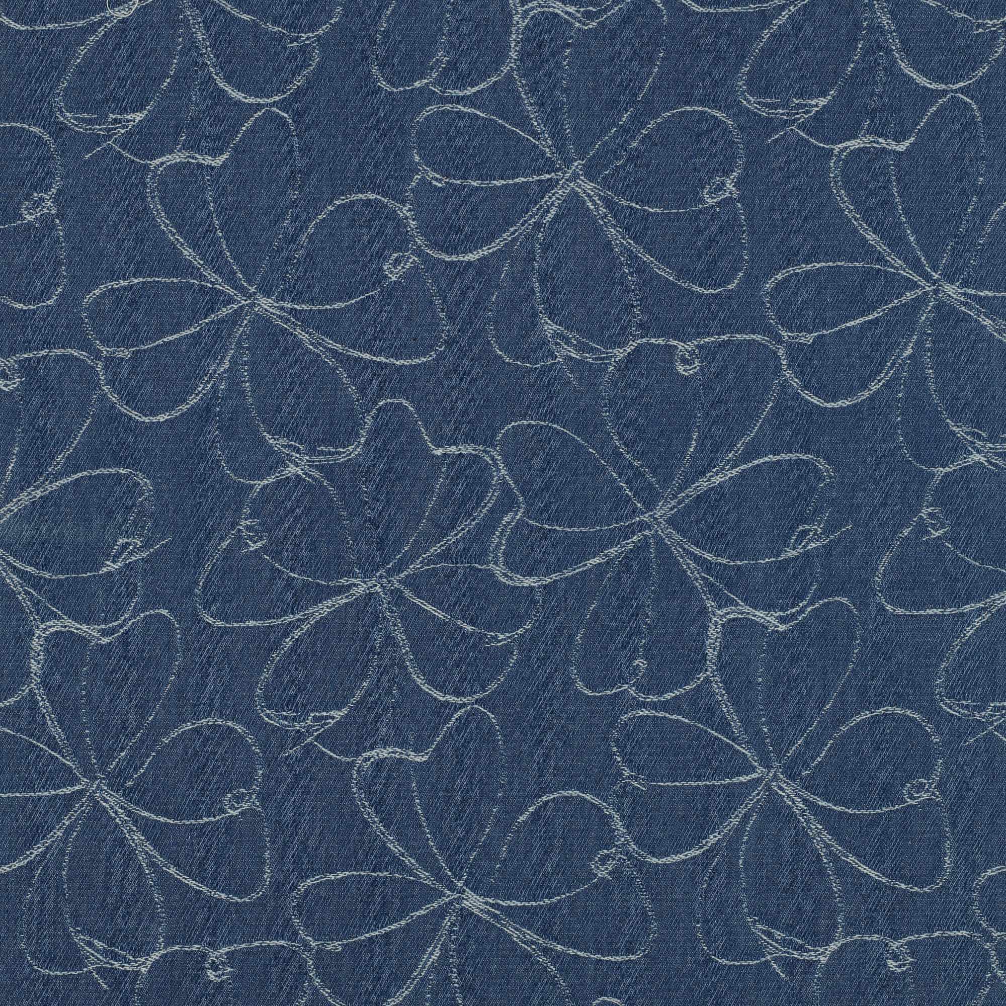 DENIM JACQUARD FLOWERS INDIGO (high resolution)