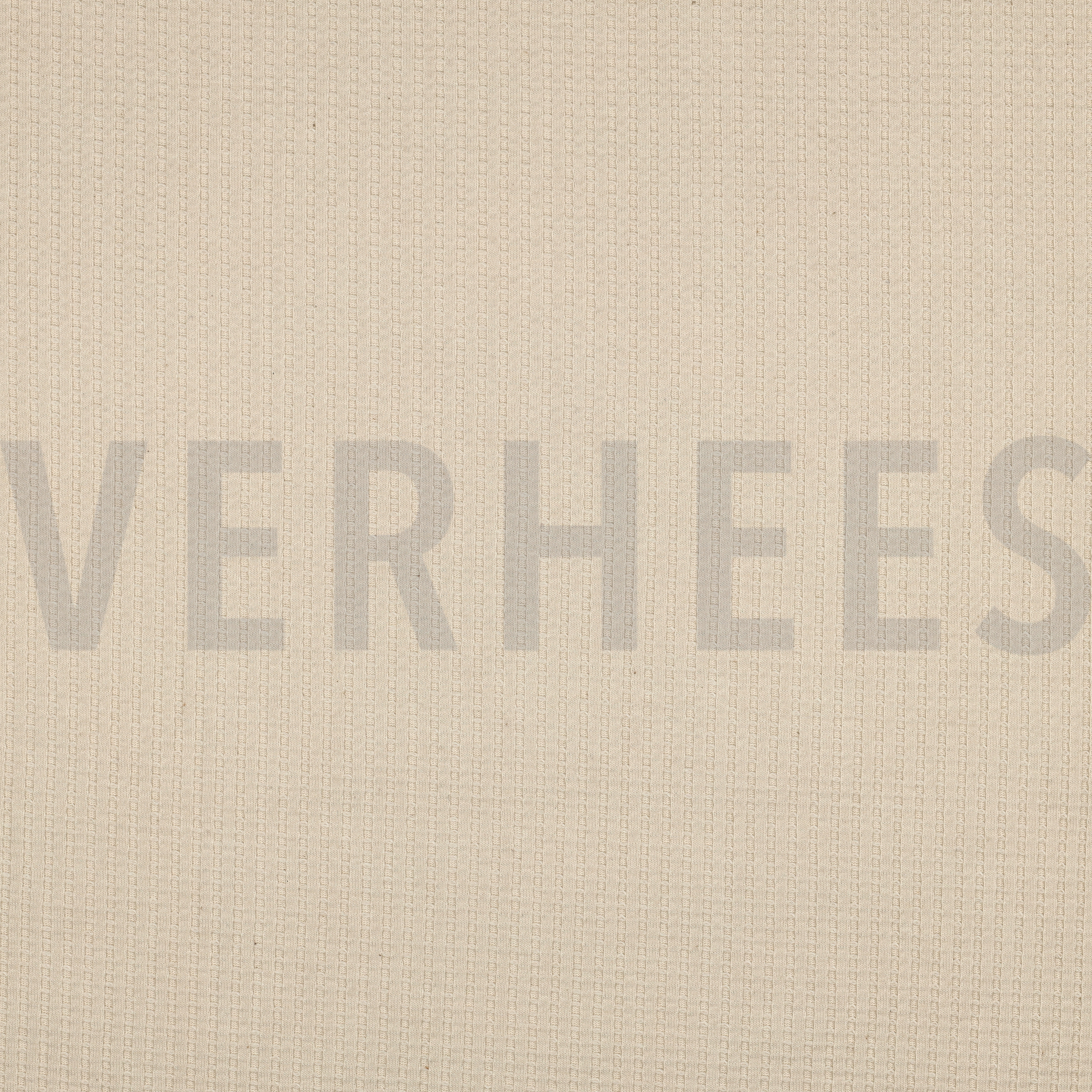 COTTON KNITTED WAFFLE GOTS NATURAL (high resolution)