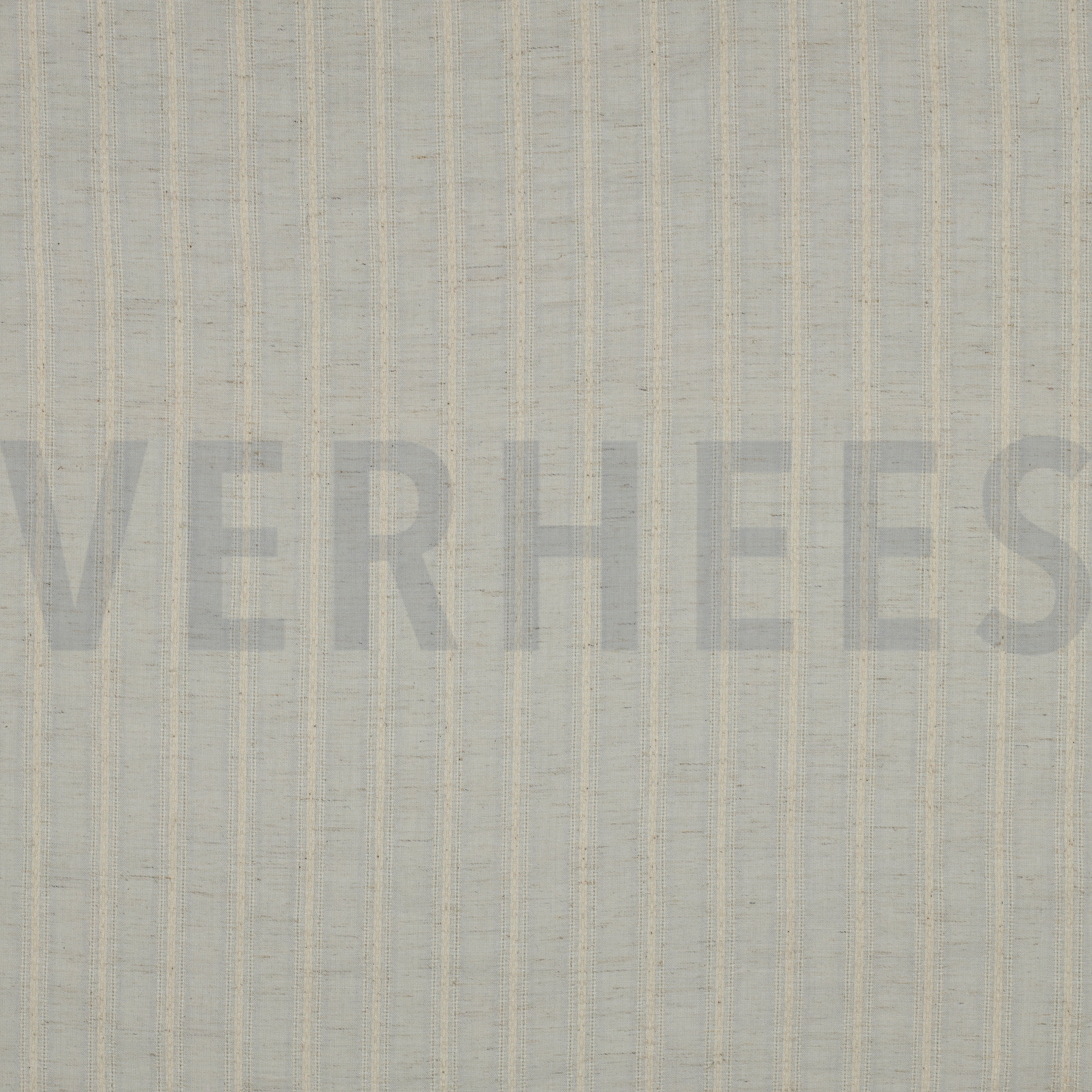 LINEN COTTON JACQUARD STRIPES BEIGE (high resolution)