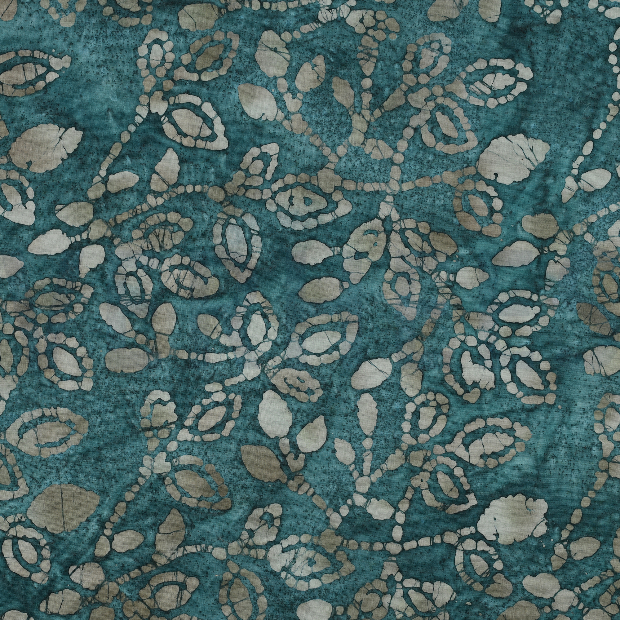 HANDCRAFTED BATIK COTTON DARK PETROL (high resolution)