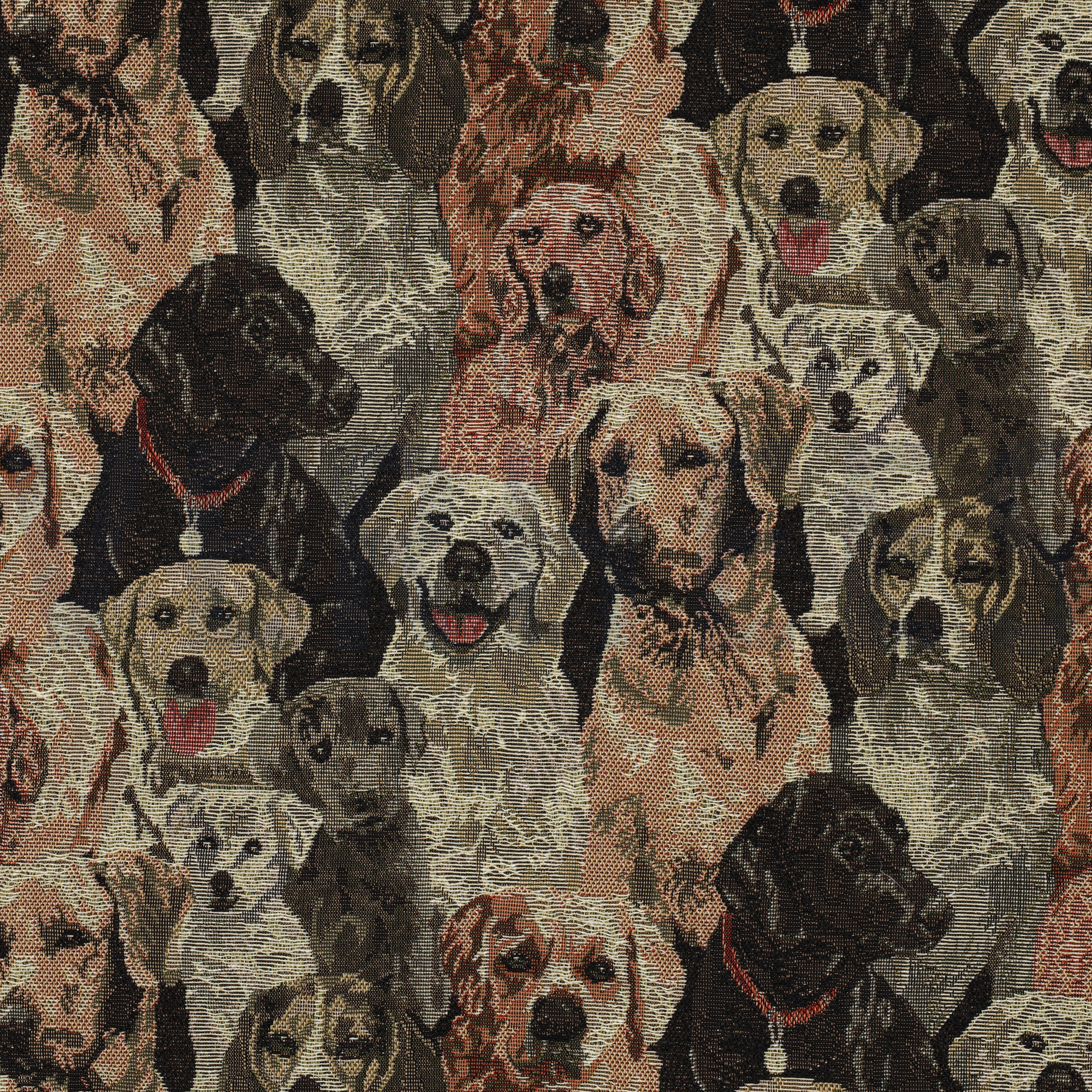 GOBELIN DOGS BROWN (high resolution)