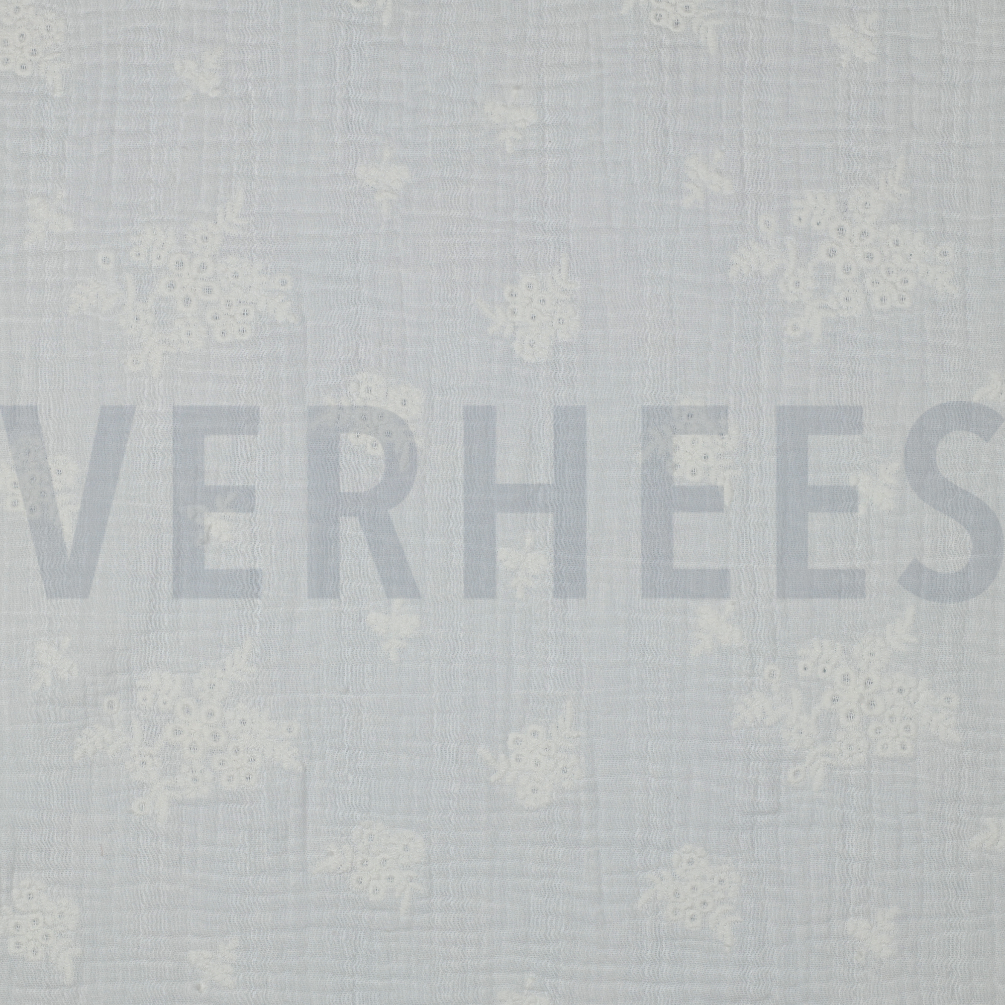DOUBLE GAUZE EMBROIDERY FLOWERS WHITE (high resolution)