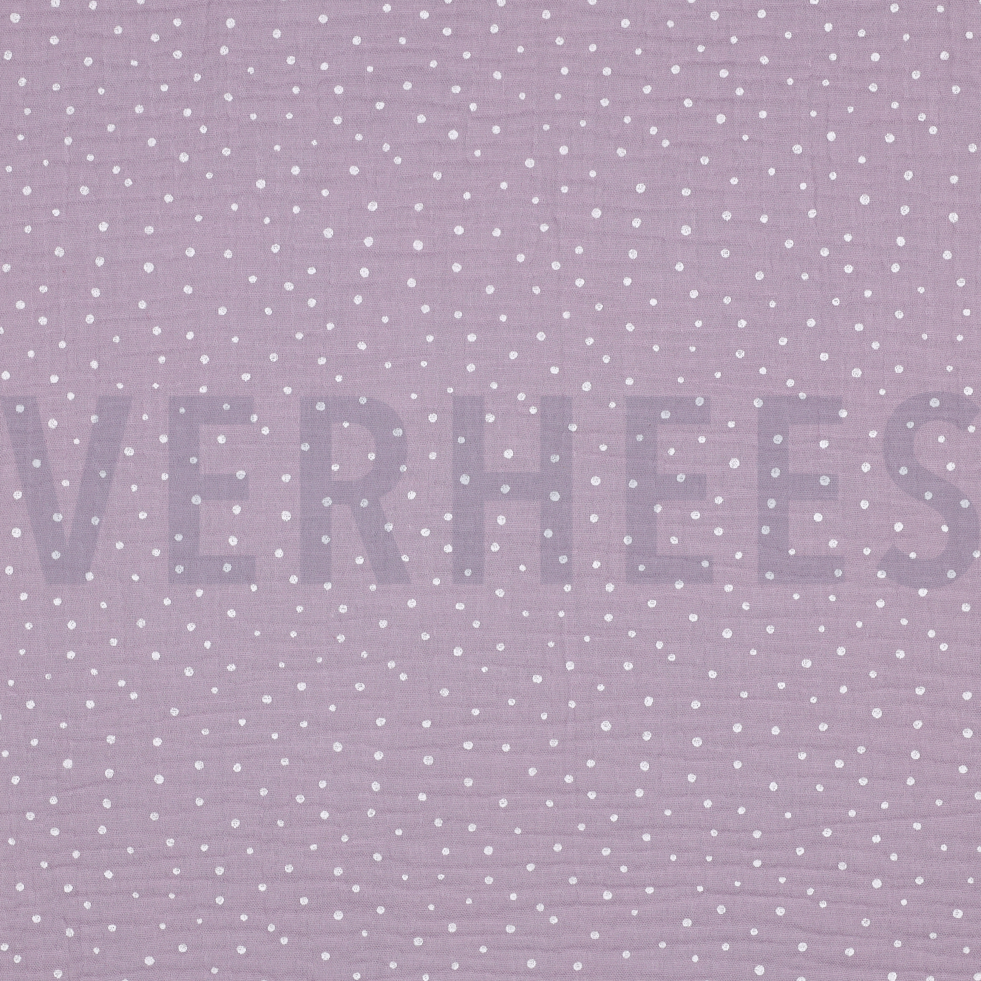 DOUBLE GAUZE LITTLE DOTS OLD LILAC (high resolution)
