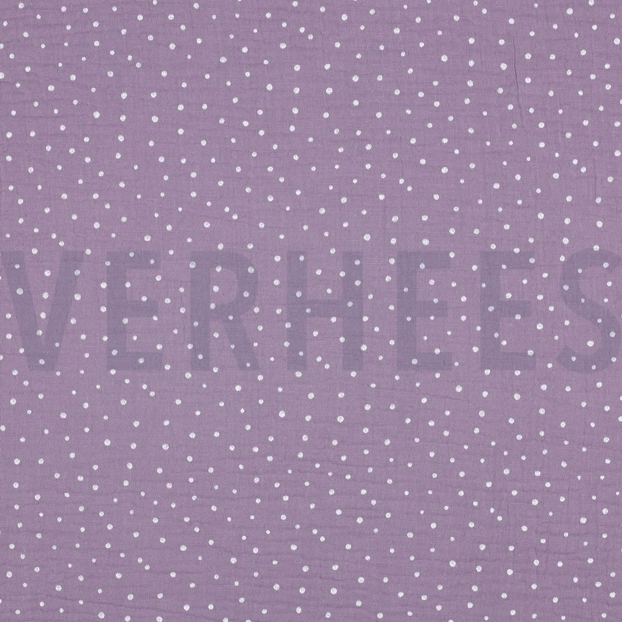 DOUBLE GAUZE LITTLE DOTS OLD MAUVE (high resolution)