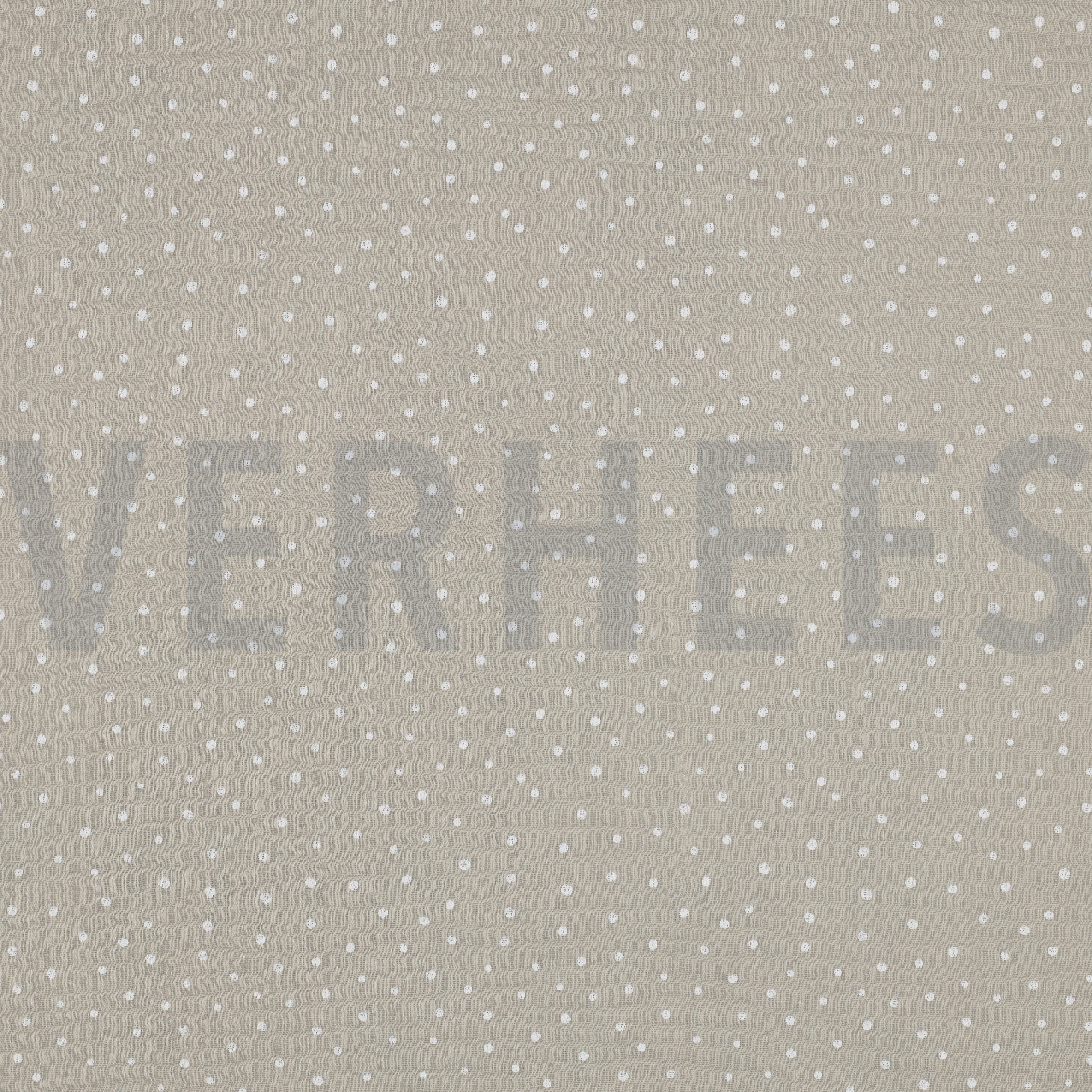DOUBLE GAUZE LITTLE DOTS LIGHT SAND (high resolution)