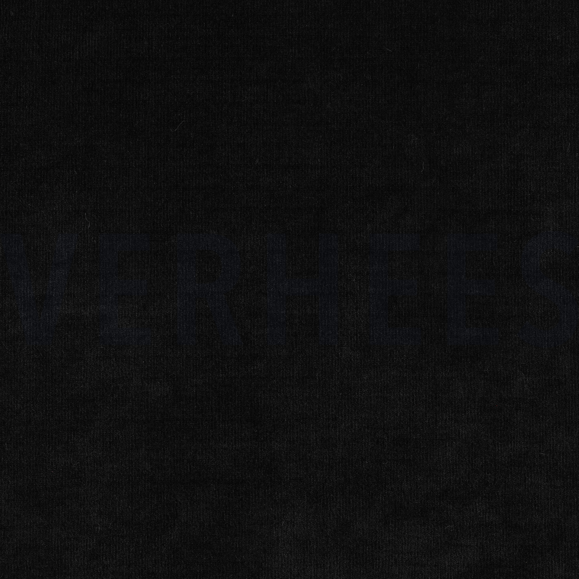 DOUBLE SIDED KNITTED VELOURS SHERPA BLACK (high resolution)