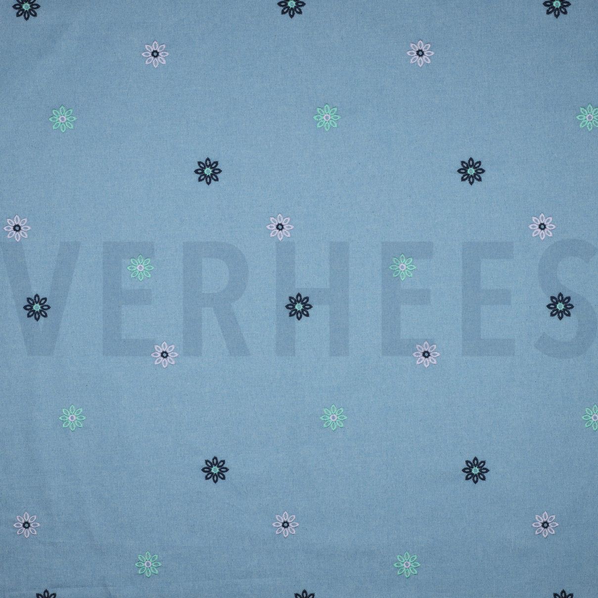 JEANS EMBROIDERY FLOWERS JEANS (high resolution)