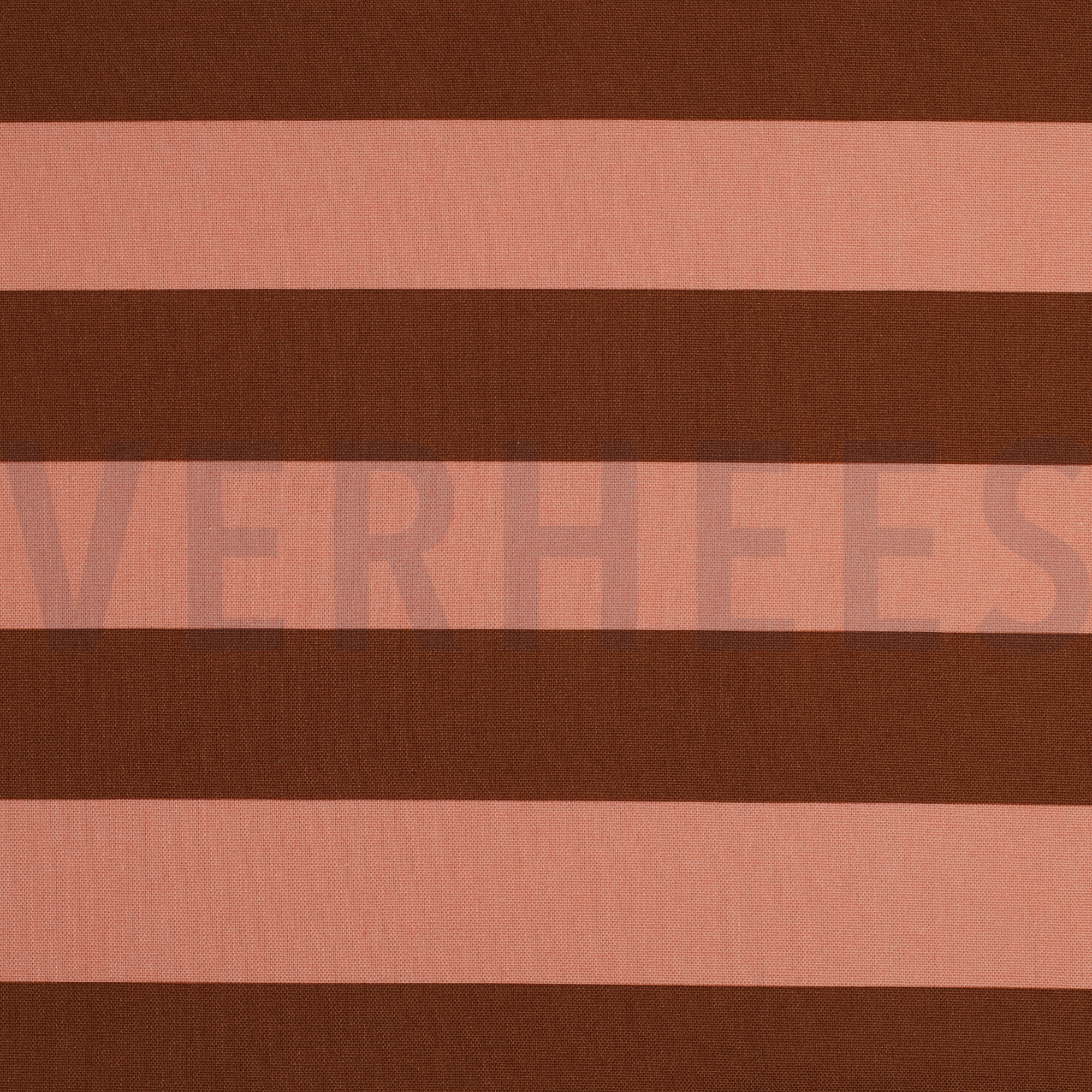 CANVAS STRIPES SALMON / BROWN (high resolution)