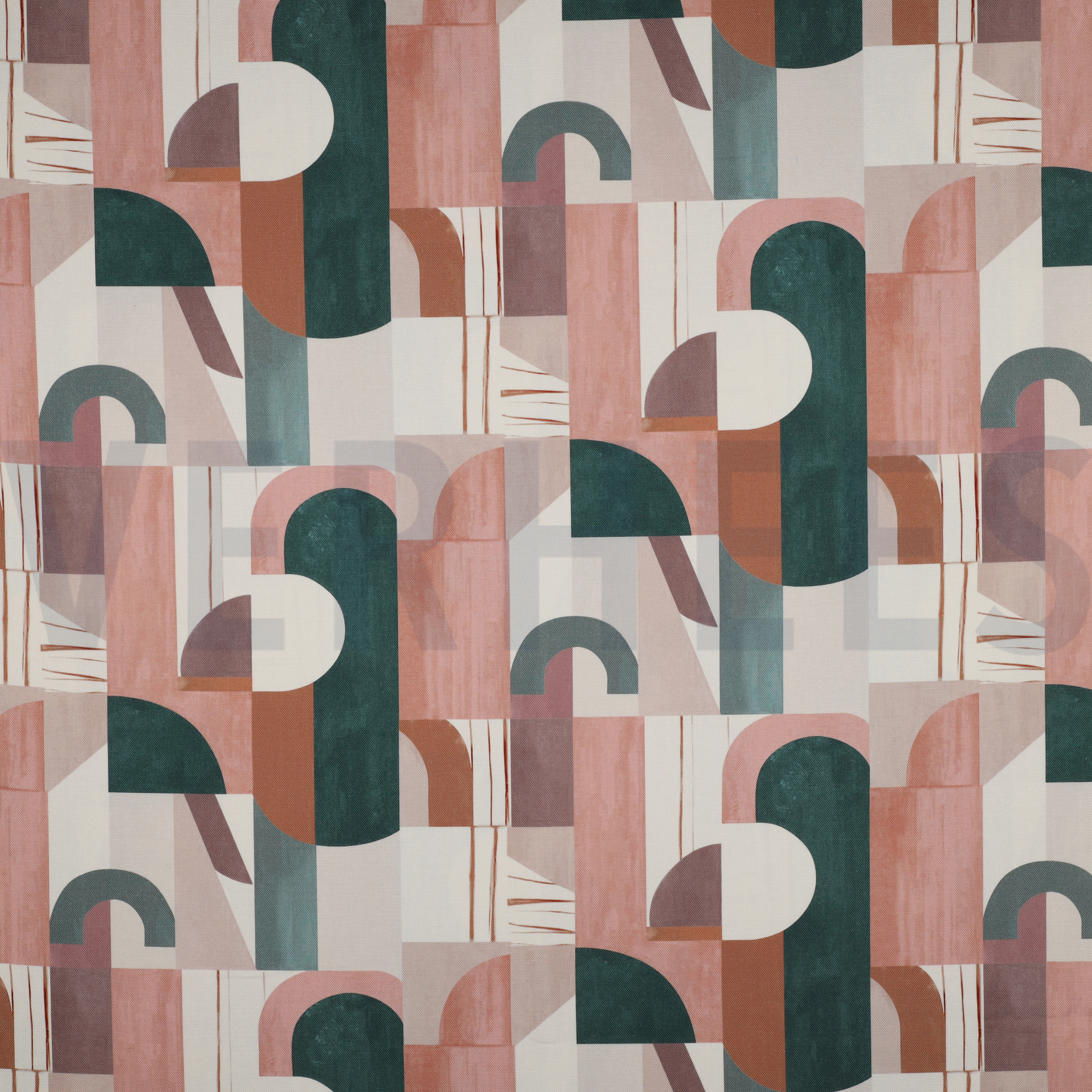 CANVAS DIGITAL GEOMETRIC GREEN (high resolution)