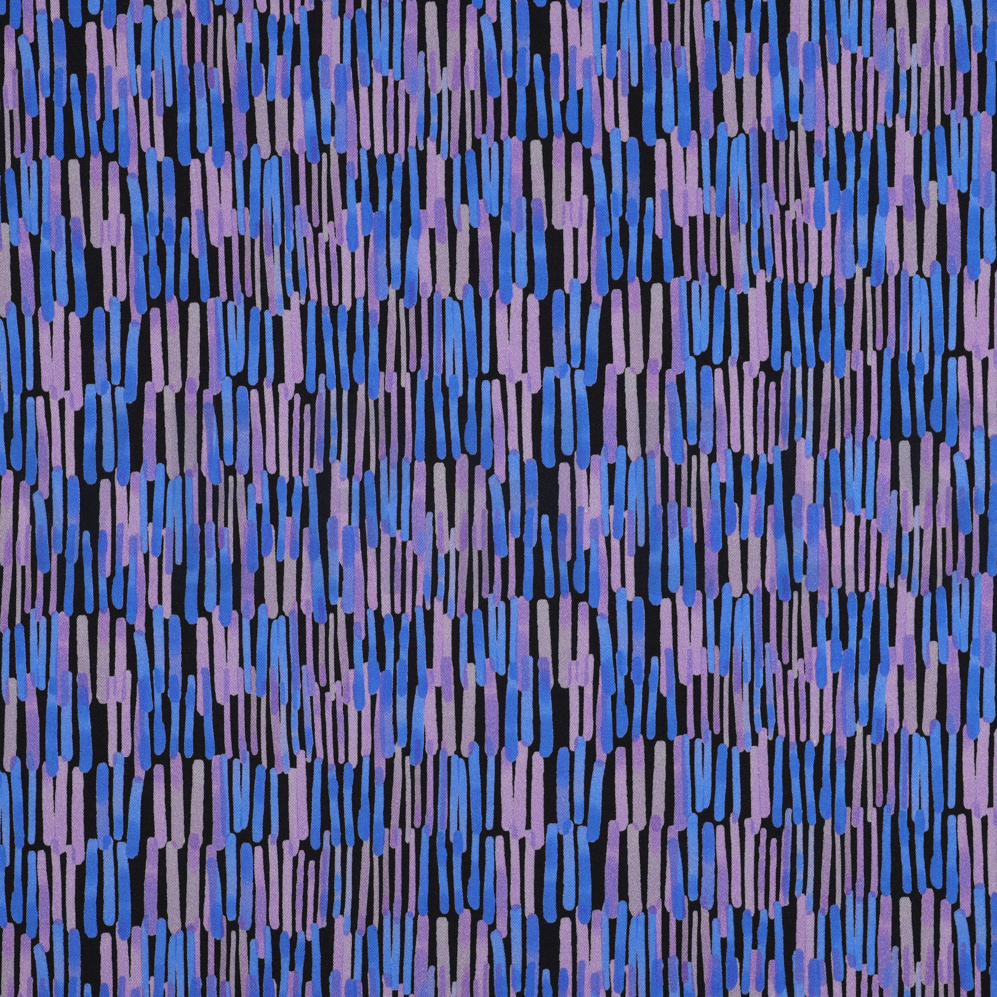 ROSELLA STRETCH DIGITAL STRIPES BLACK (high resolution)