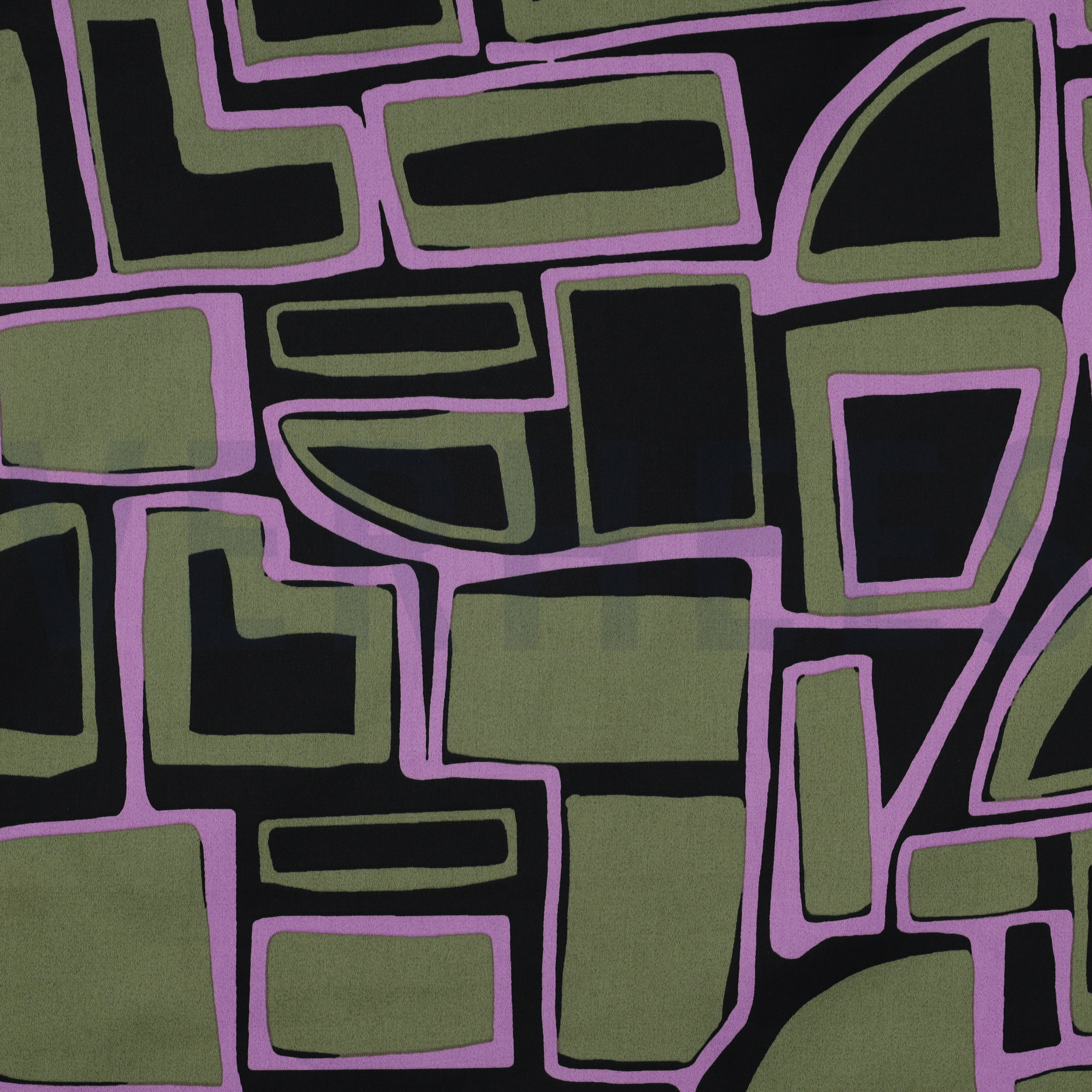 COTTON SATIN GEOMETRIC BLACK (high resolution)