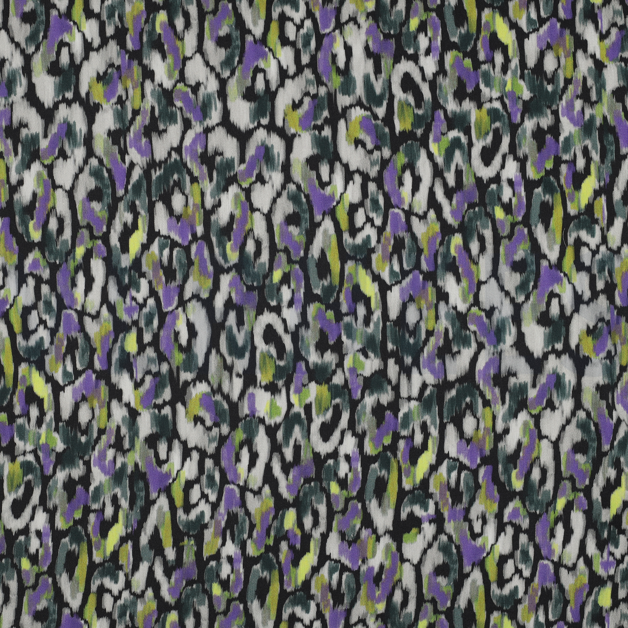 COTTON SATIN DIGITAL ANIMAL SKIN BLACK (high resolution)