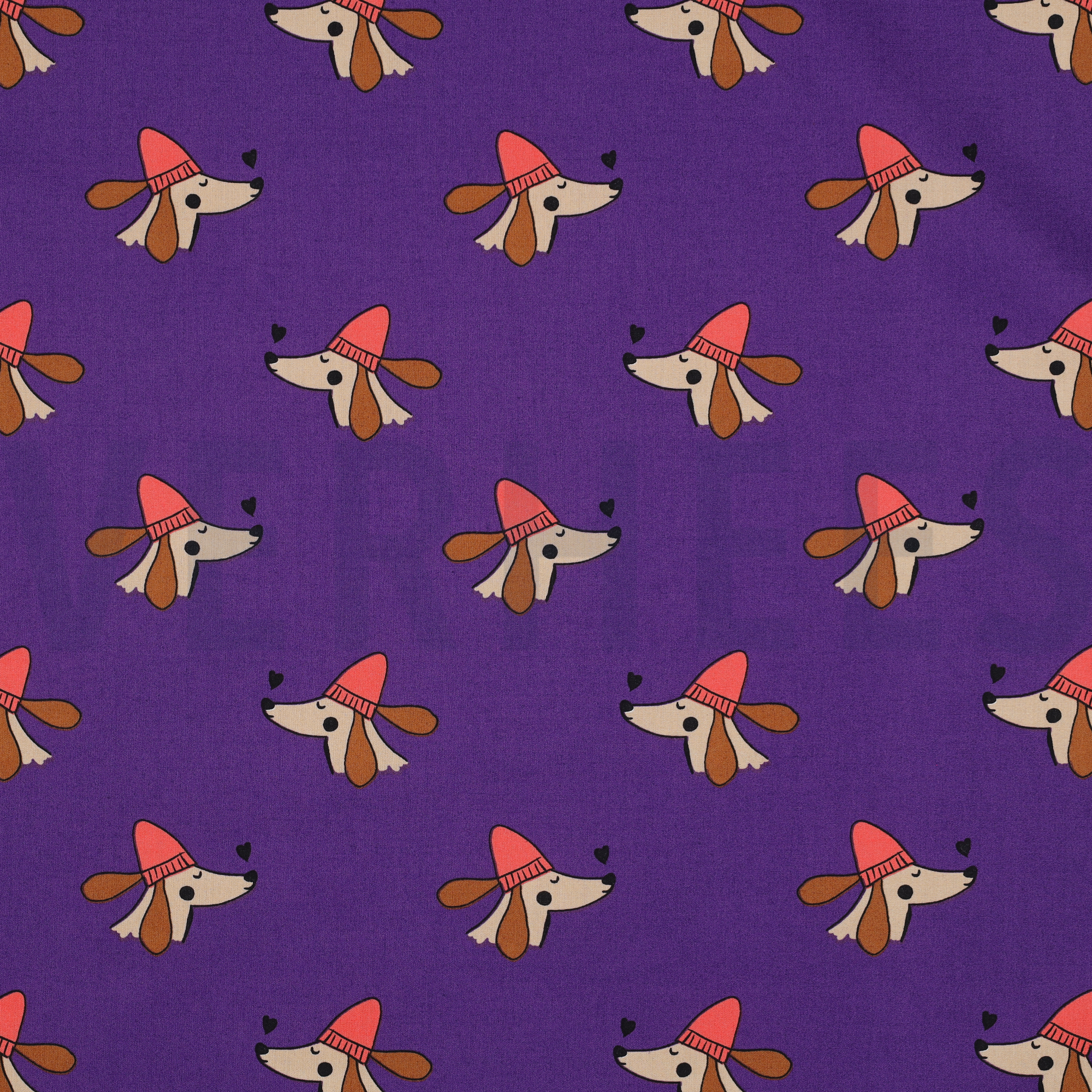 FINE POPLIN DOGS PURPLE (high resolution)