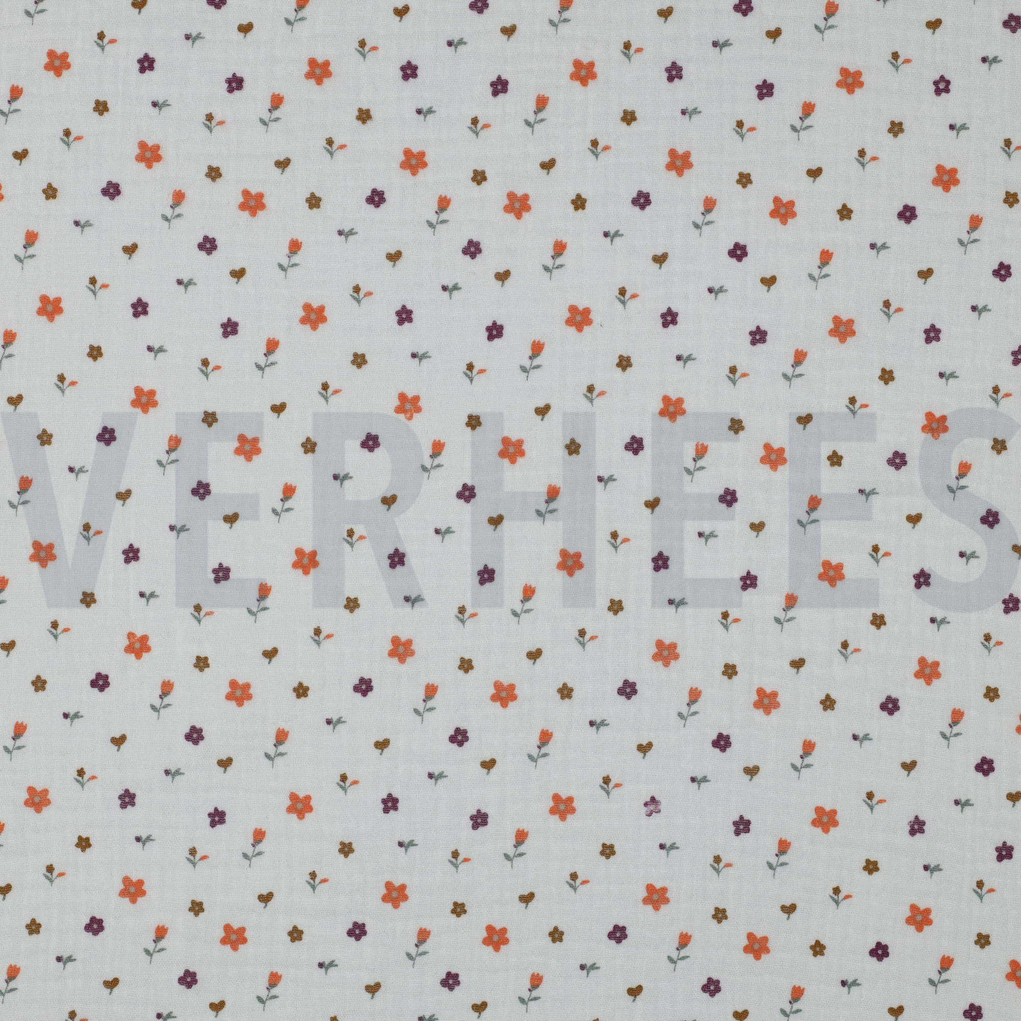DOUBLE GAUZE FLOWERS WHITE (high resolution)