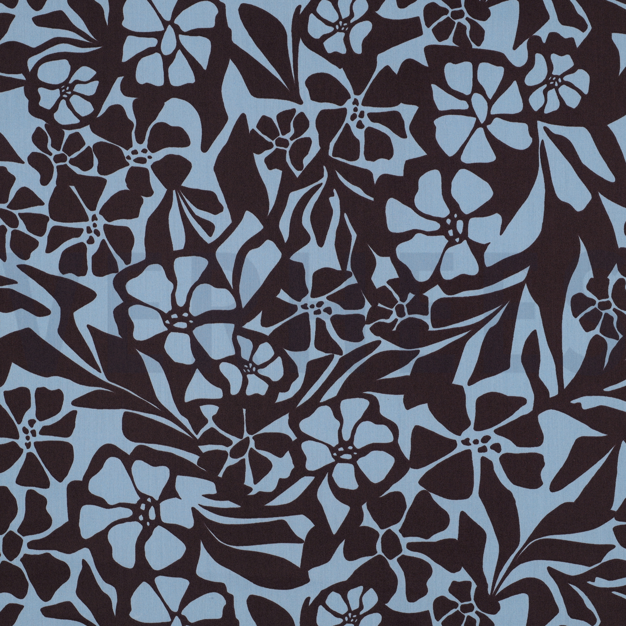 COTTON VISCOSE FLOWERS LIGHT BLUE (high resolution)