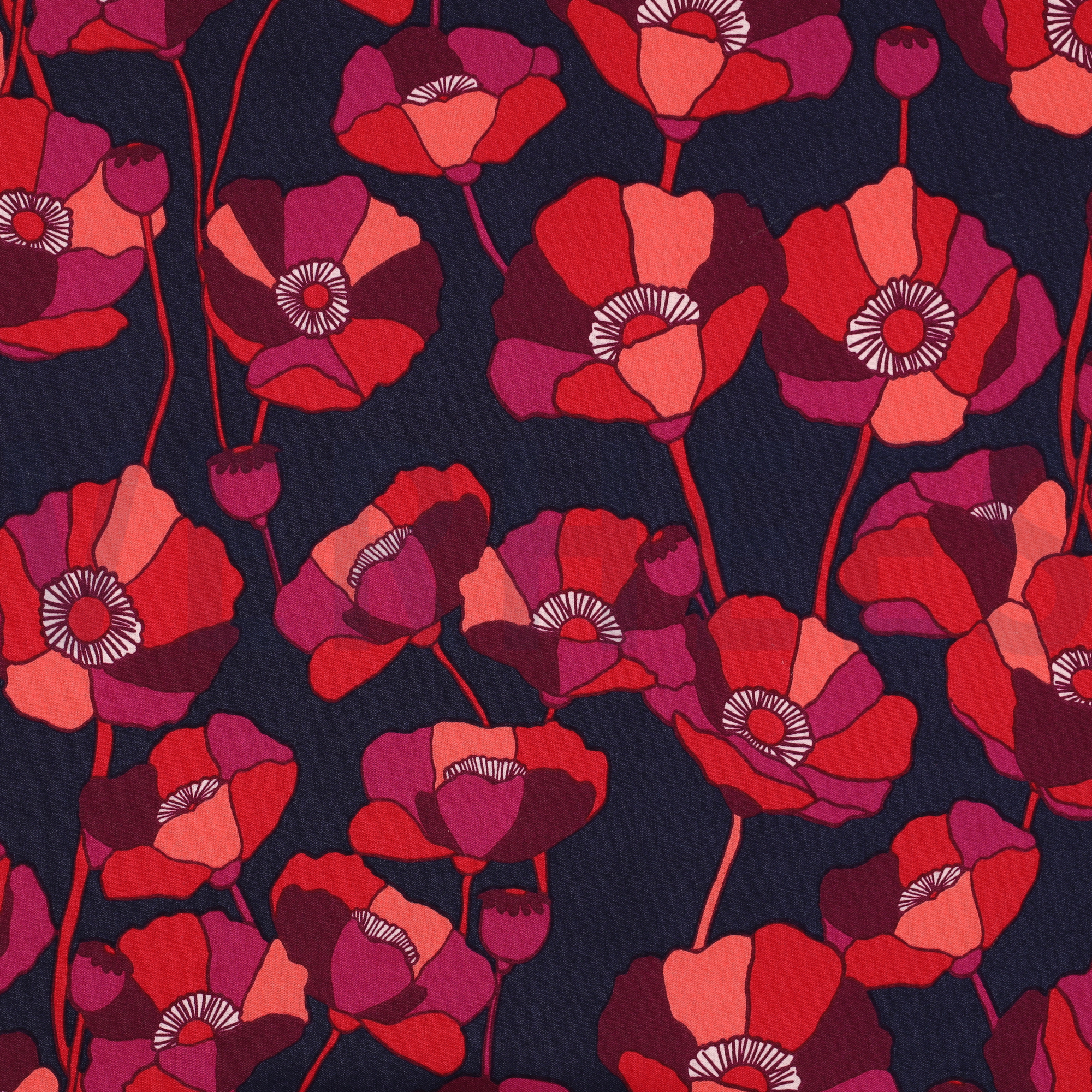 COTTON VISCOSE FLOWERS NAVY (high resolution)