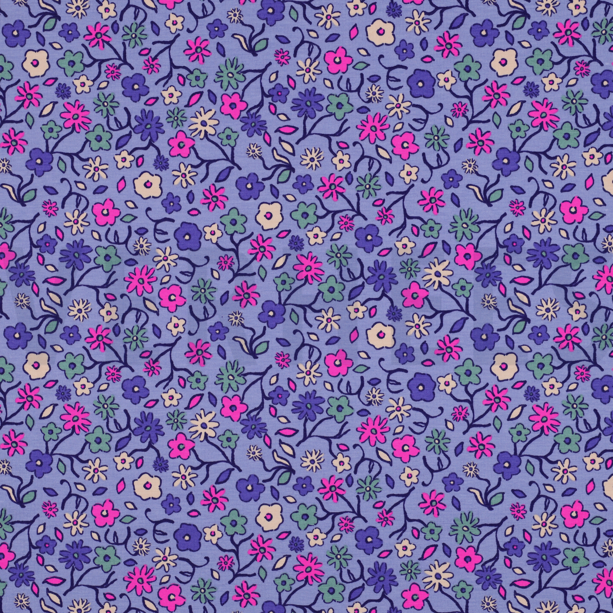 JERSEY NEON FLOWERS LAVENDER (high resolution)