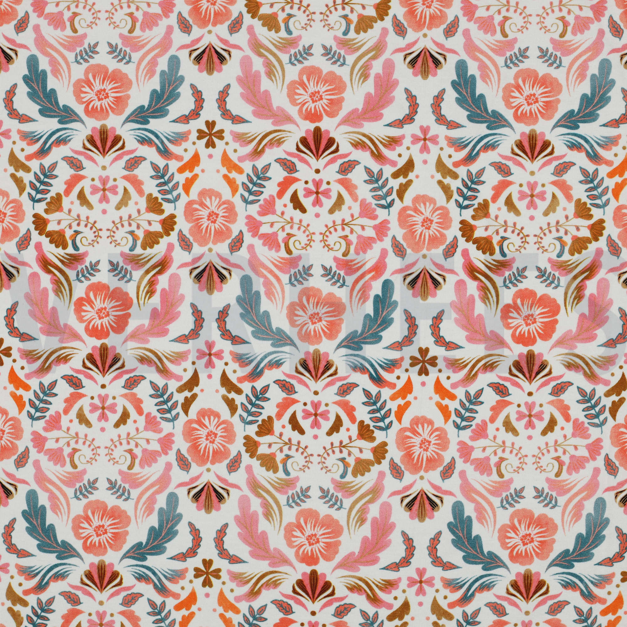 JERSEY DIGITAL FLOWERS WHITE (high resolution)